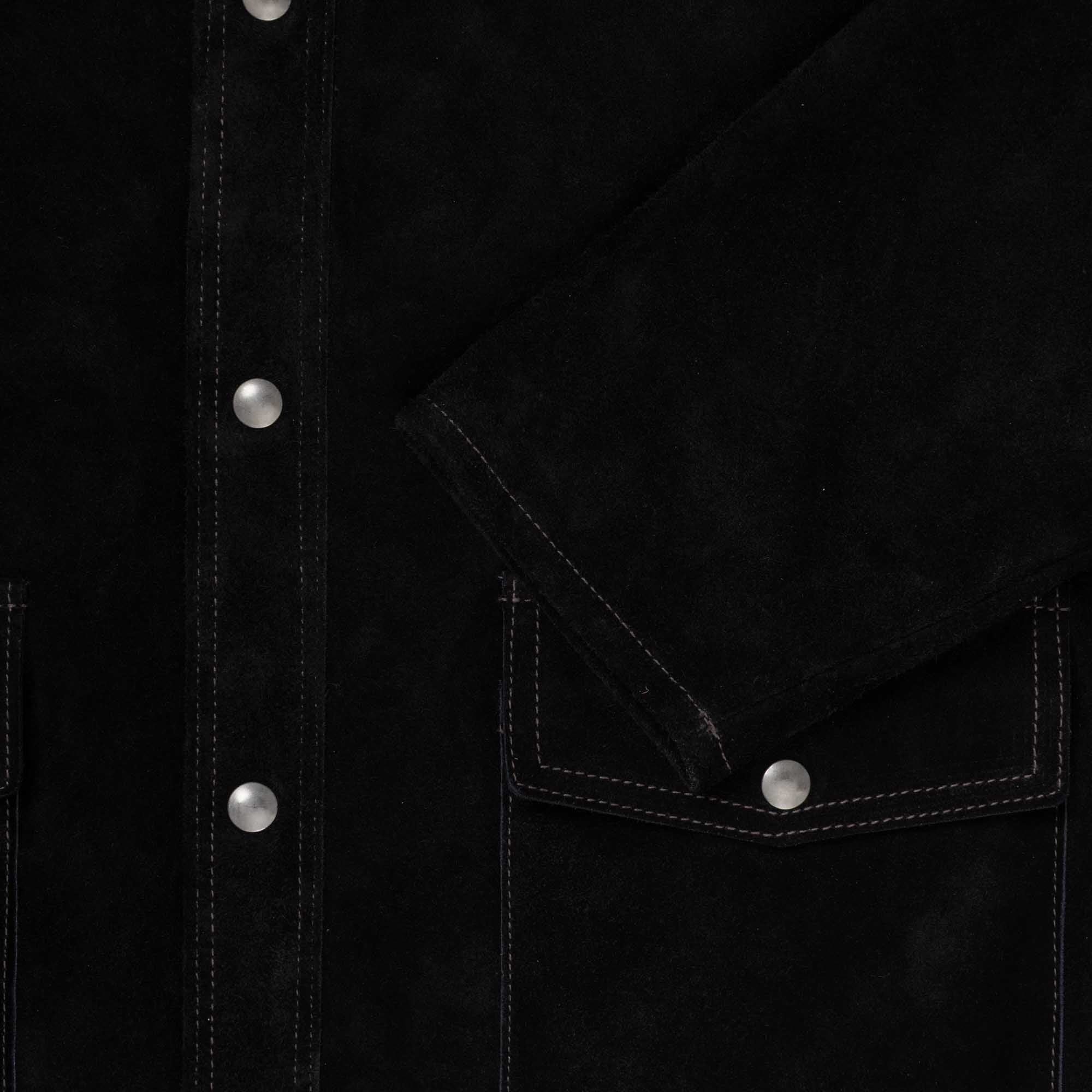 The Real McCoy's 8HU Leather Welder Jacket Black - Image 5