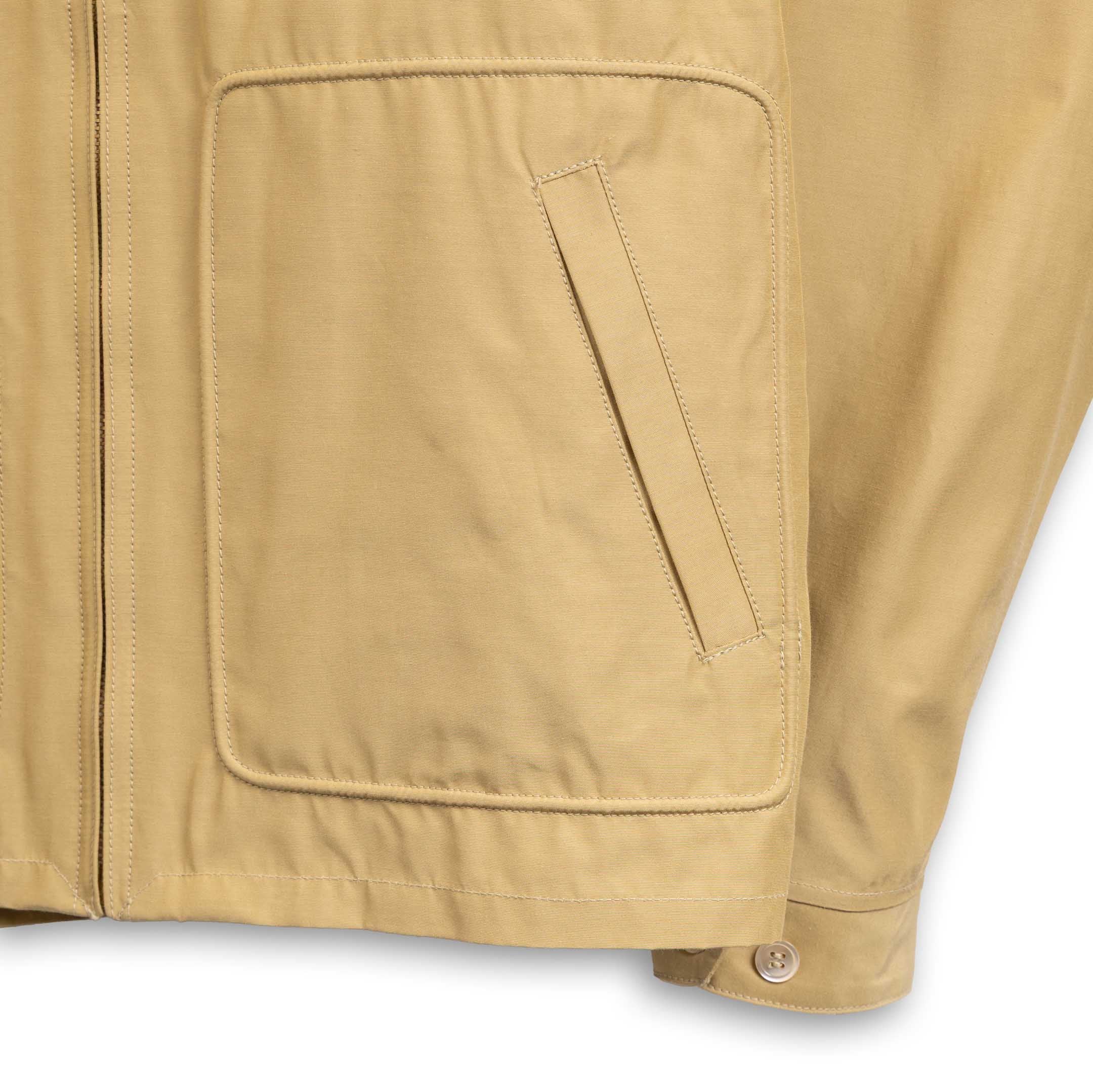 The Real McCoy's All Weather Swing Jacket Beige - Image 8