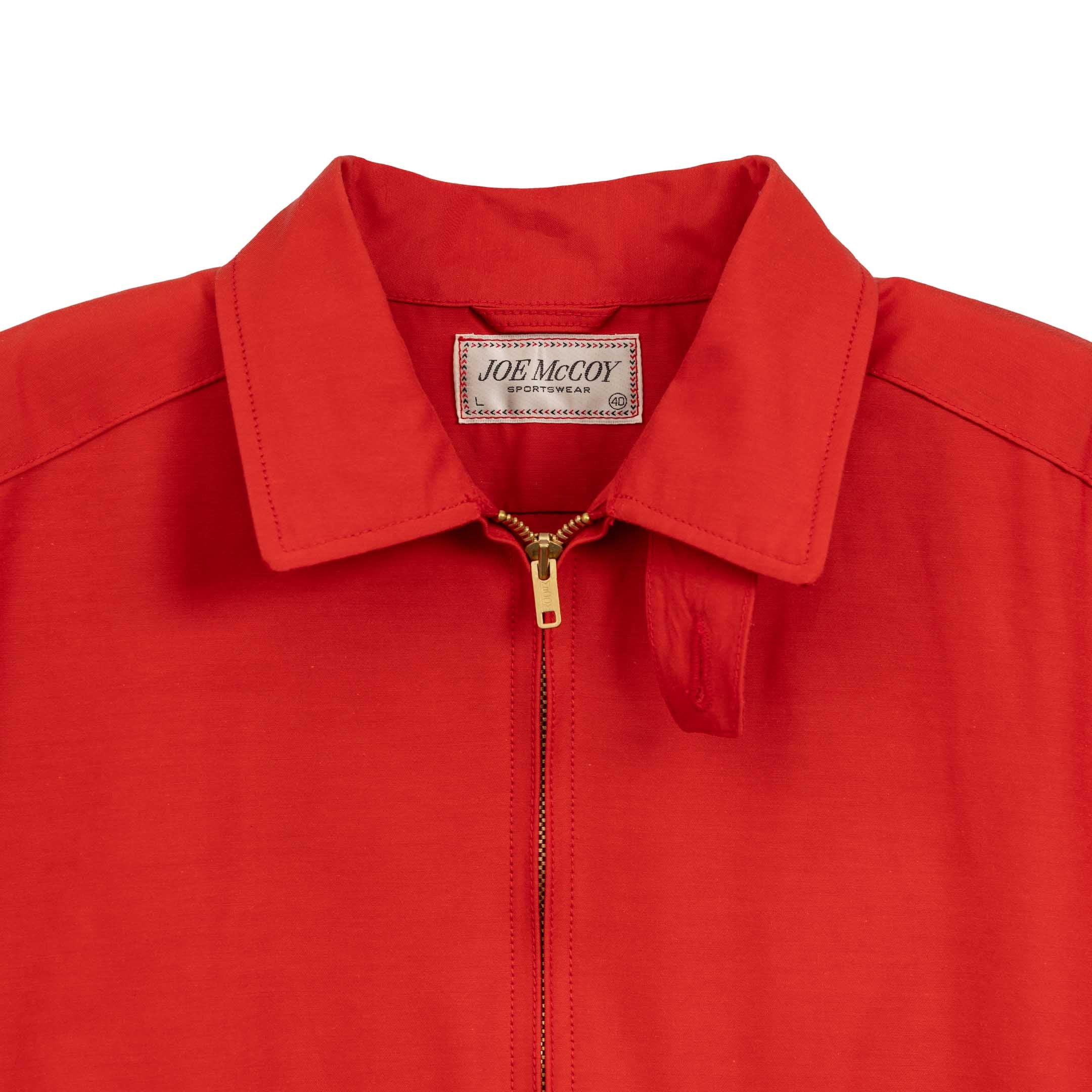 The Real McCoy's All Weather Swing Jacket Red - Image 2