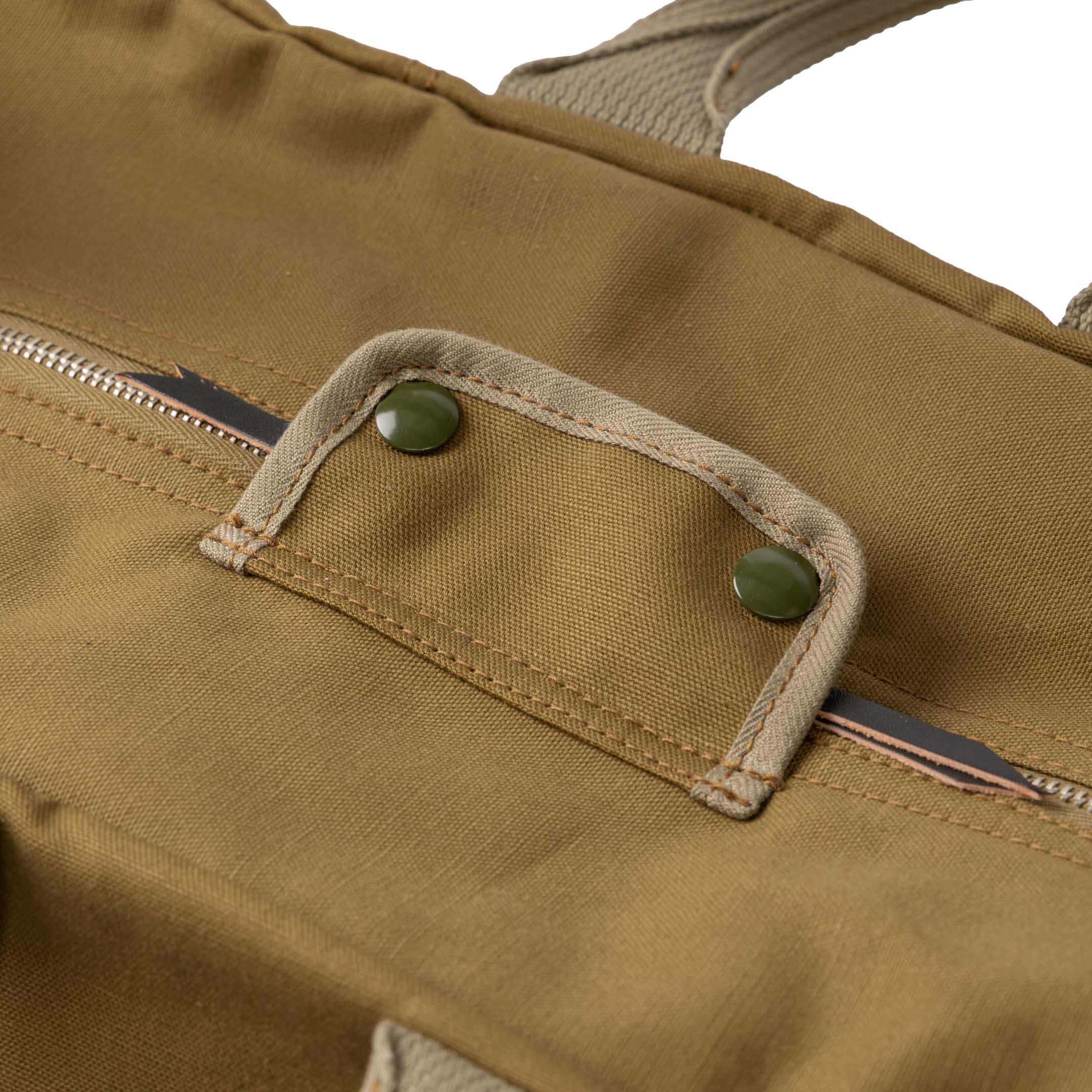 The Real McCoy's Aviator's Kit Bag 6505-1 Khaki - Image 4