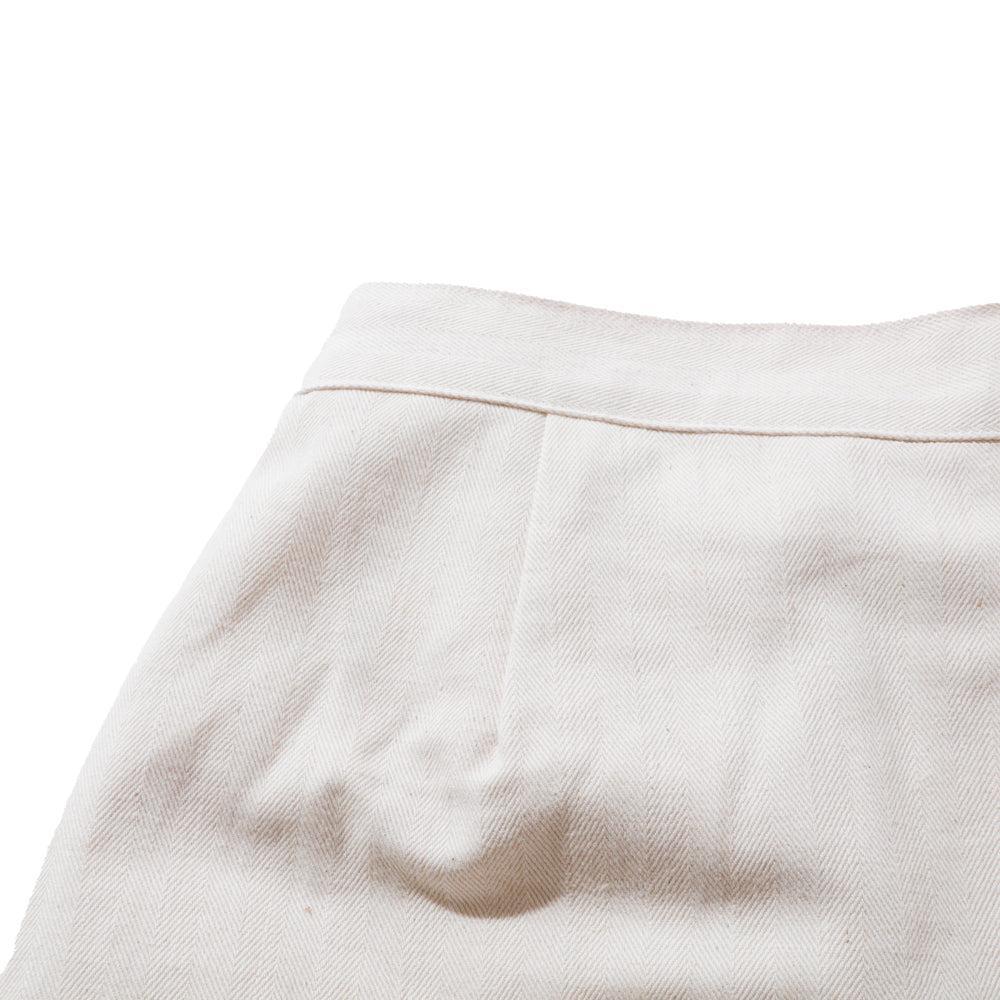 The Real McCoy's Belted Shorts / Cotton-Hemp Beige - Image 6