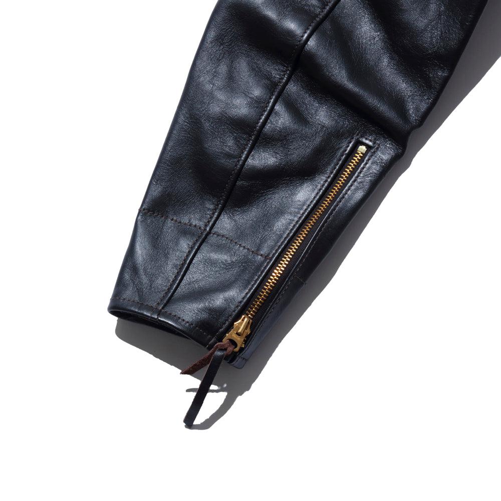 The Real McCoy's Buco J-24 Leather Jacket Black - Image 9