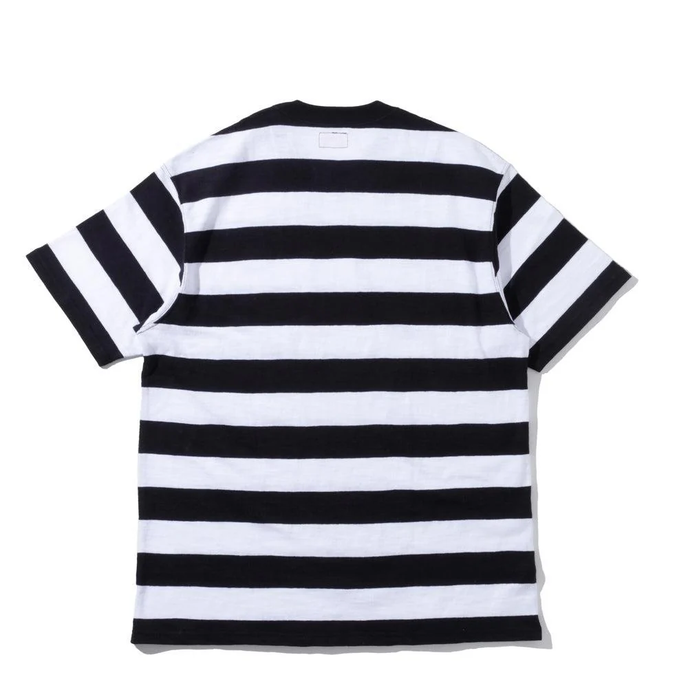 The Real McCoy's Buco Stripe T-shirt White - Image 2