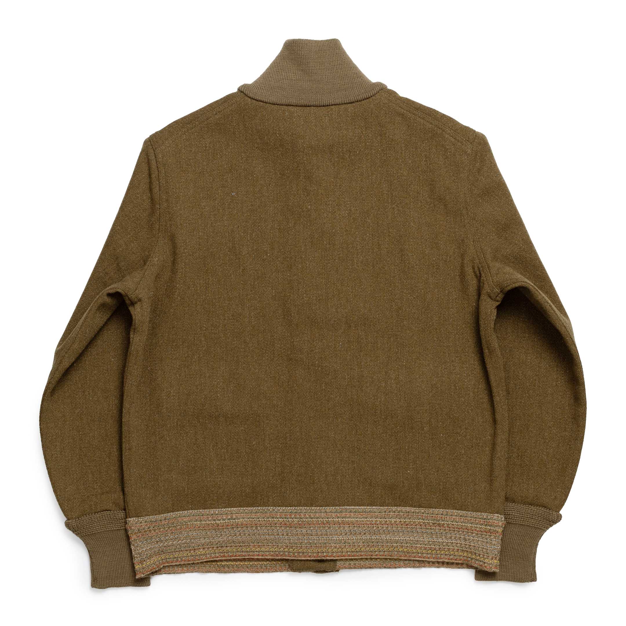 The Real McCoy's C.C.C. Wool Jacket Olive - Image 2