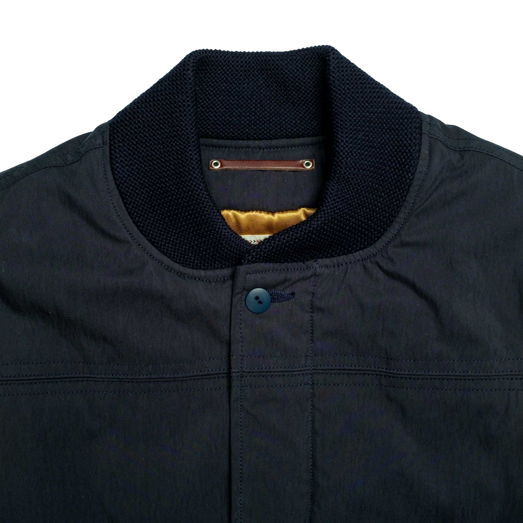 The Real McCoy's Cape Shoulder Sports Jacket Navy - Image 3