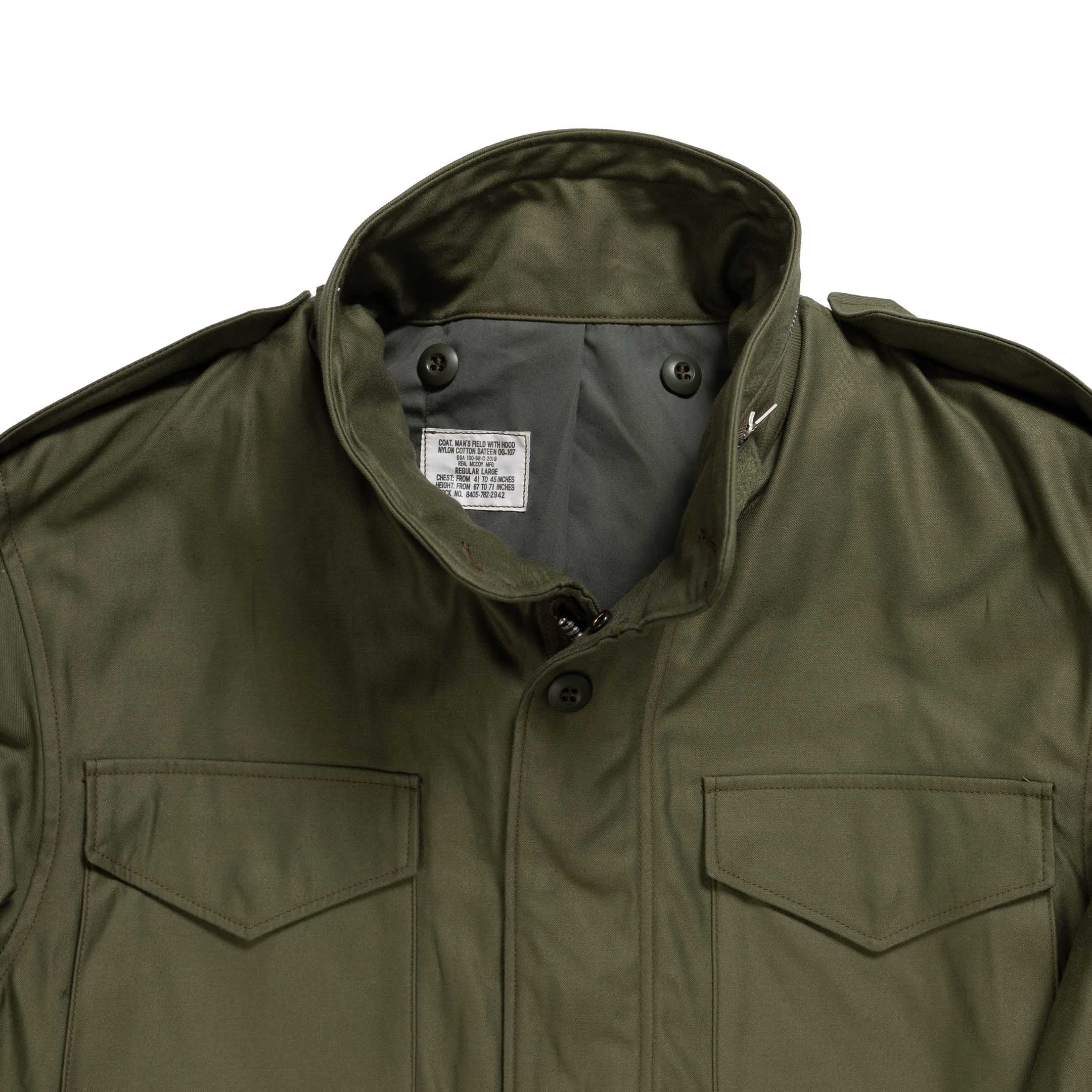 The Real McCoy's Coat M-65 Field Jacket - Image 4