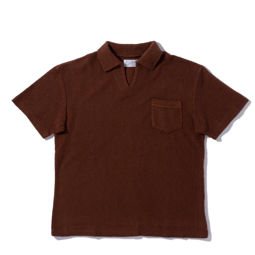 The Real McCoy's Cotton Pile Skipper Brown