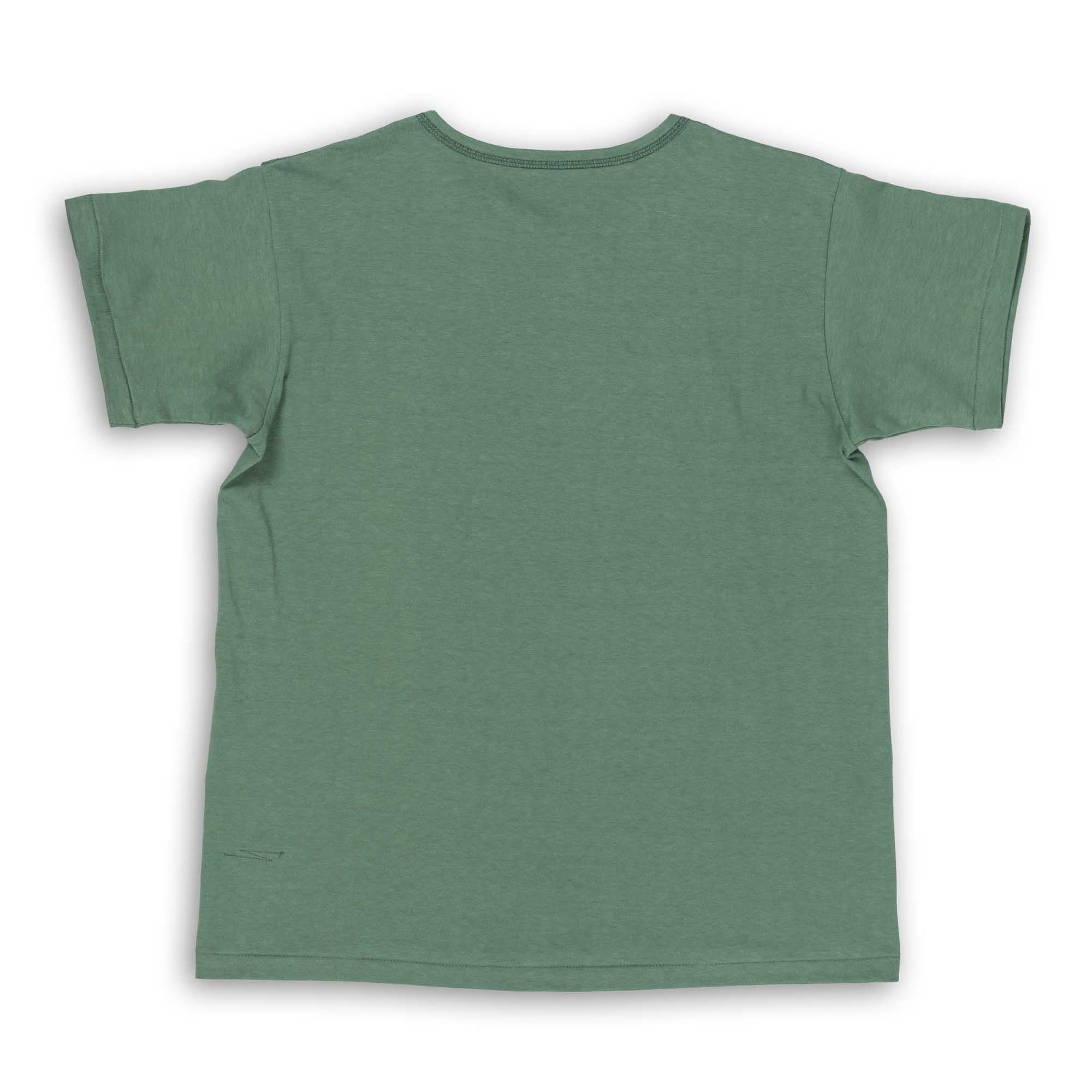 The Real McCoy's Cotton Summer Undershirt Green - Image 3