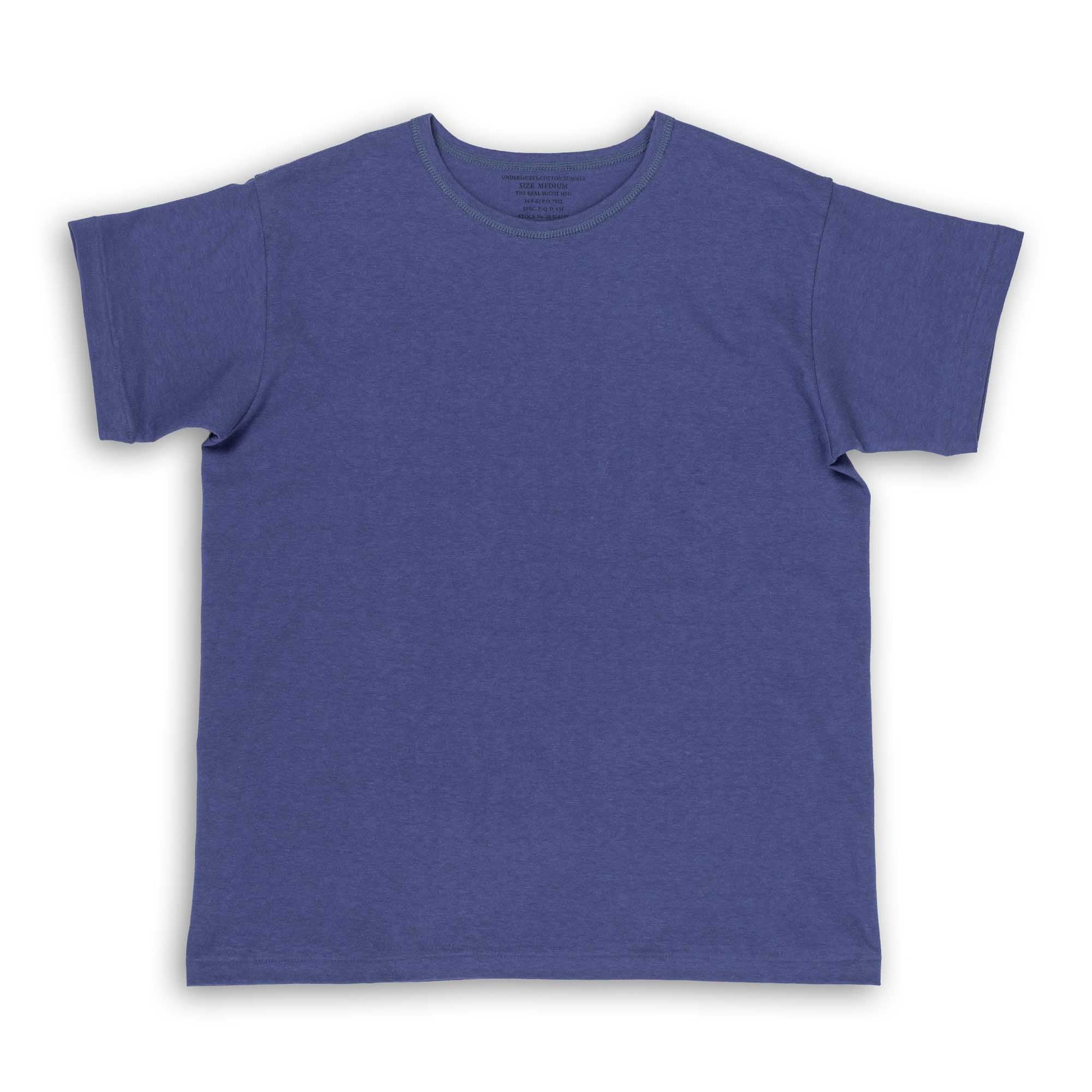 The Real McCoy's Cotton Summer Undershirt MQ Navy