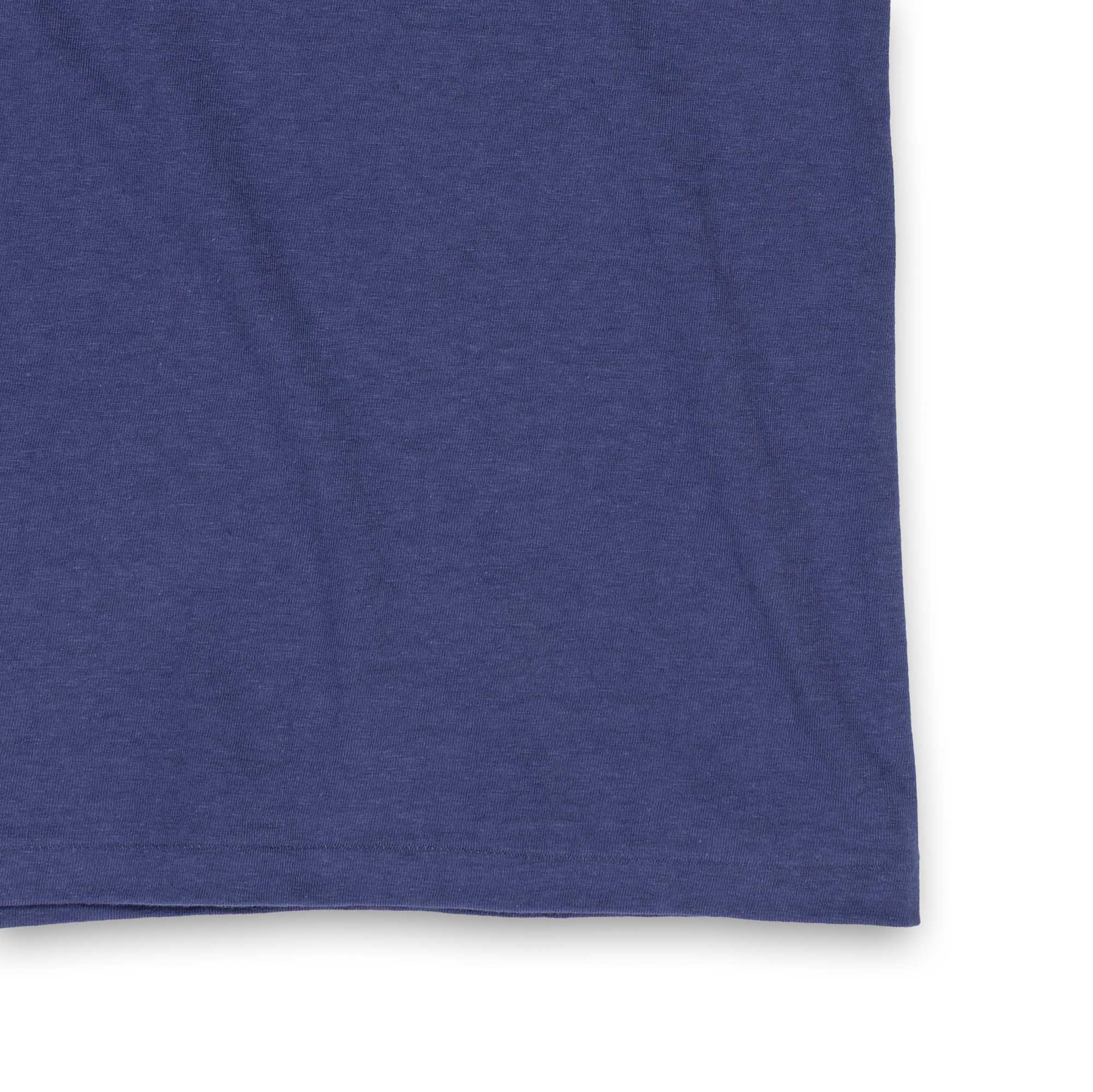 The Real McCoy's Cotton Summer Undershirt MQ Navy - Image 5