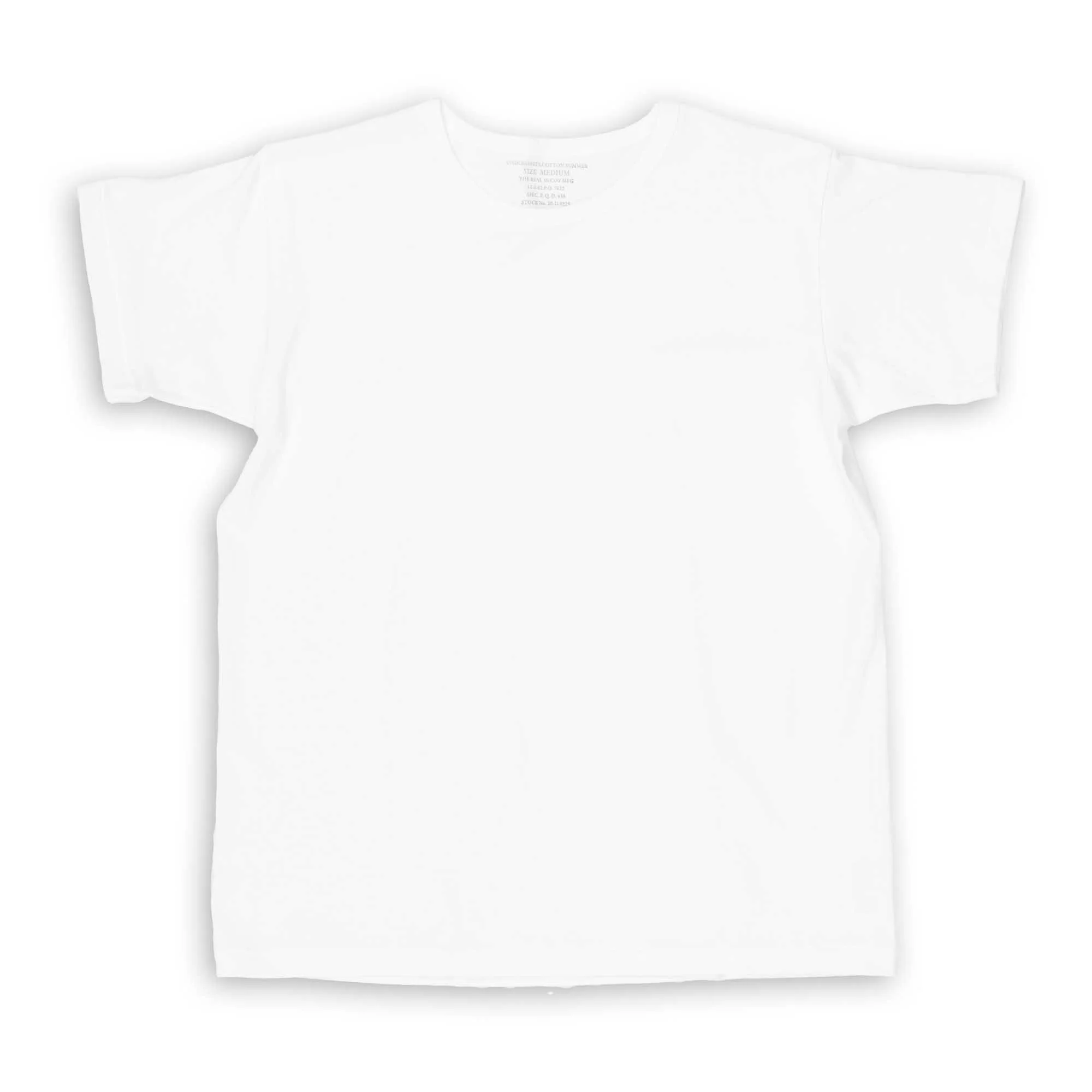 The Real McCoy's Cotton Summer Undershirt White