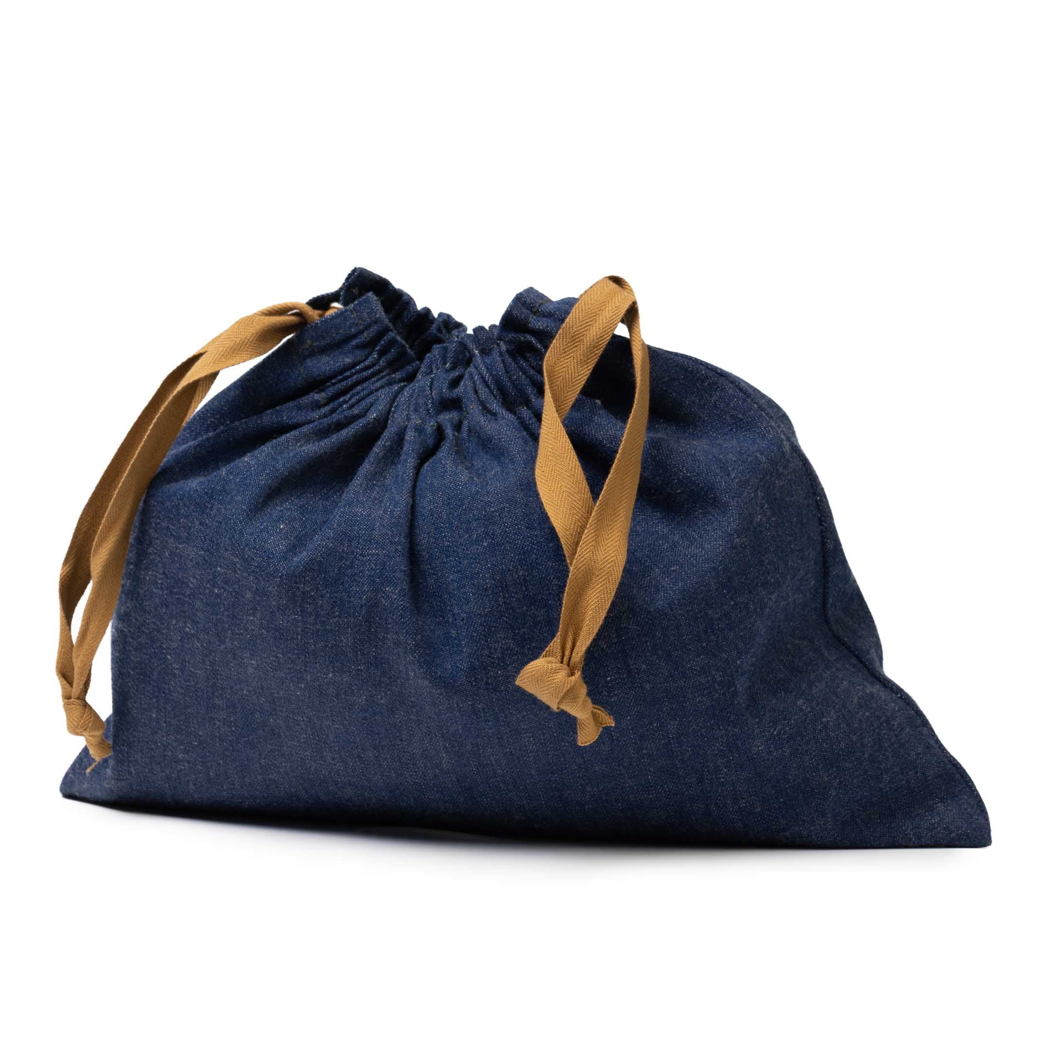 The Real McCoy's Denim Apron Bag Indigo - Image 3