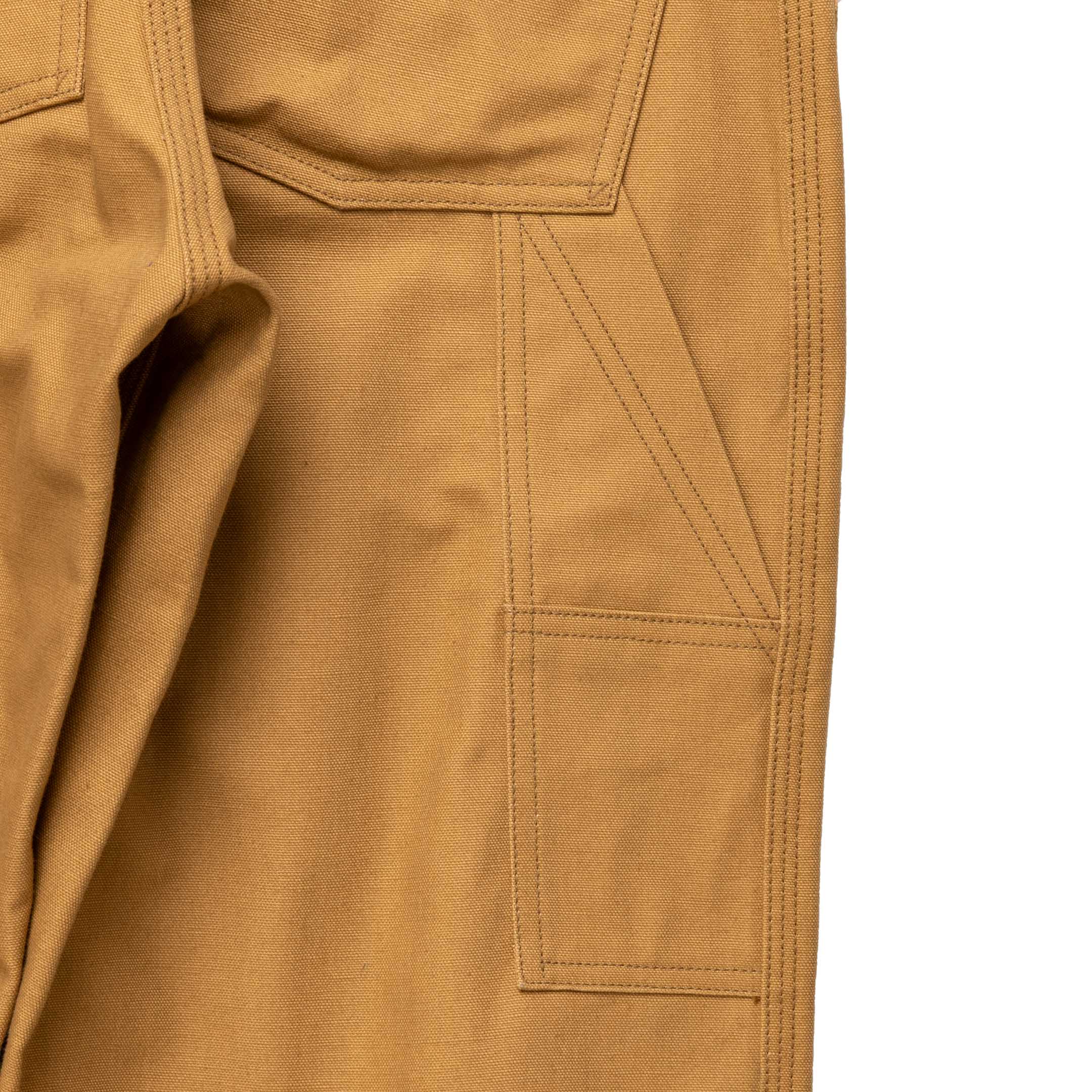 The Real McCoy's Double-Knee Work Trousers Brown - Image 8