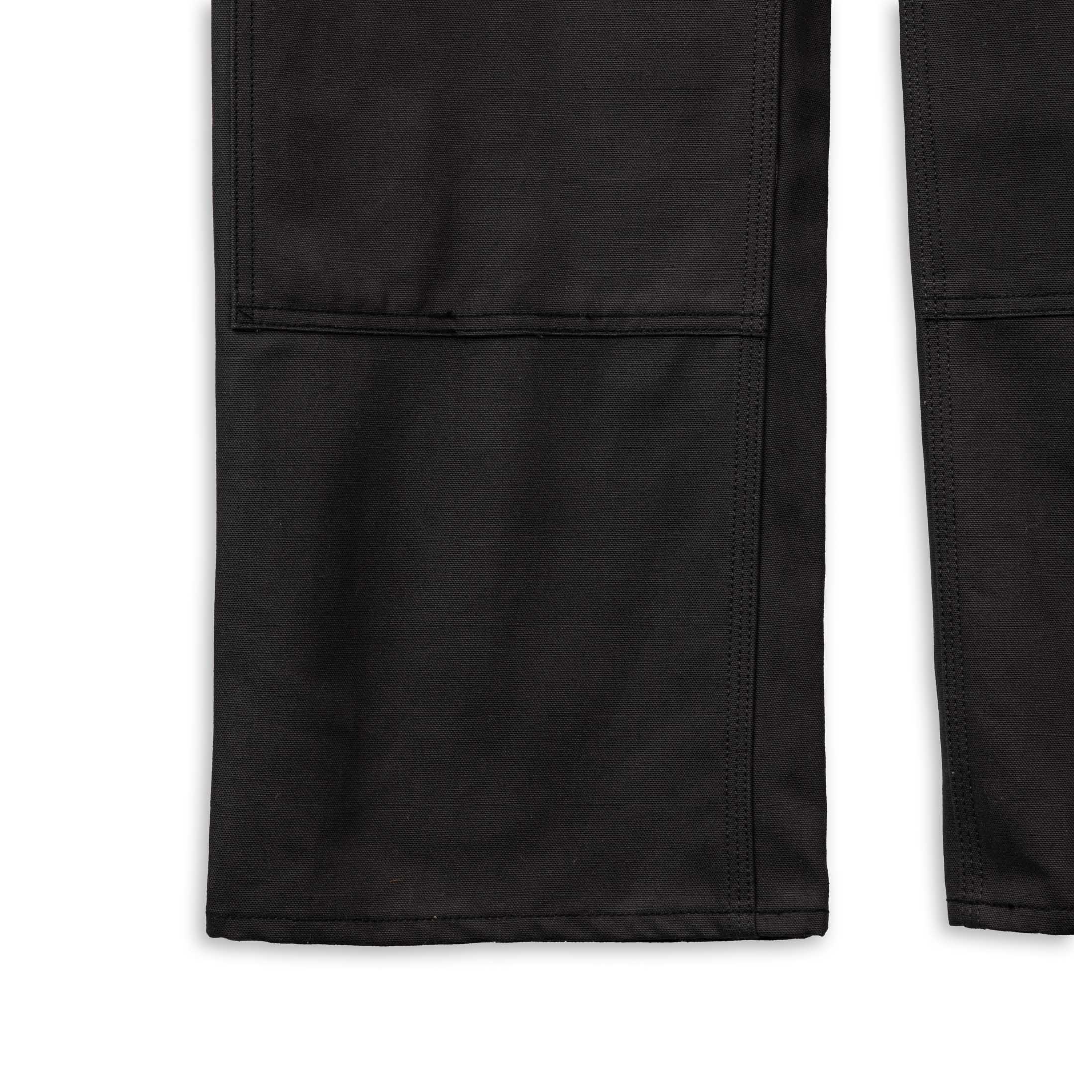The Real McCoy's Double-Knee Work Trousers Charcoal - Image 4