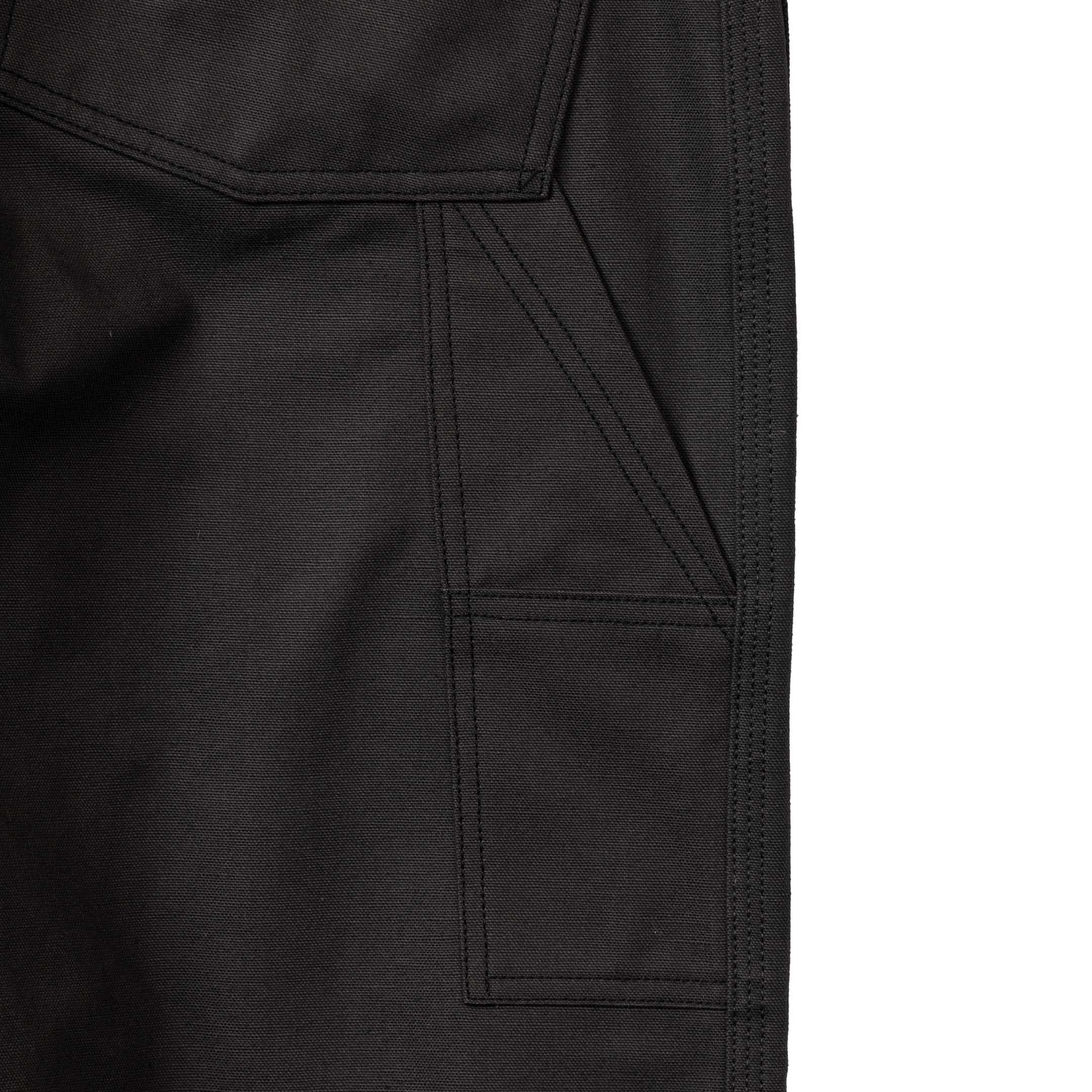The Real McCoy's Double-Knee Work Trousers Charcoal - Image 5