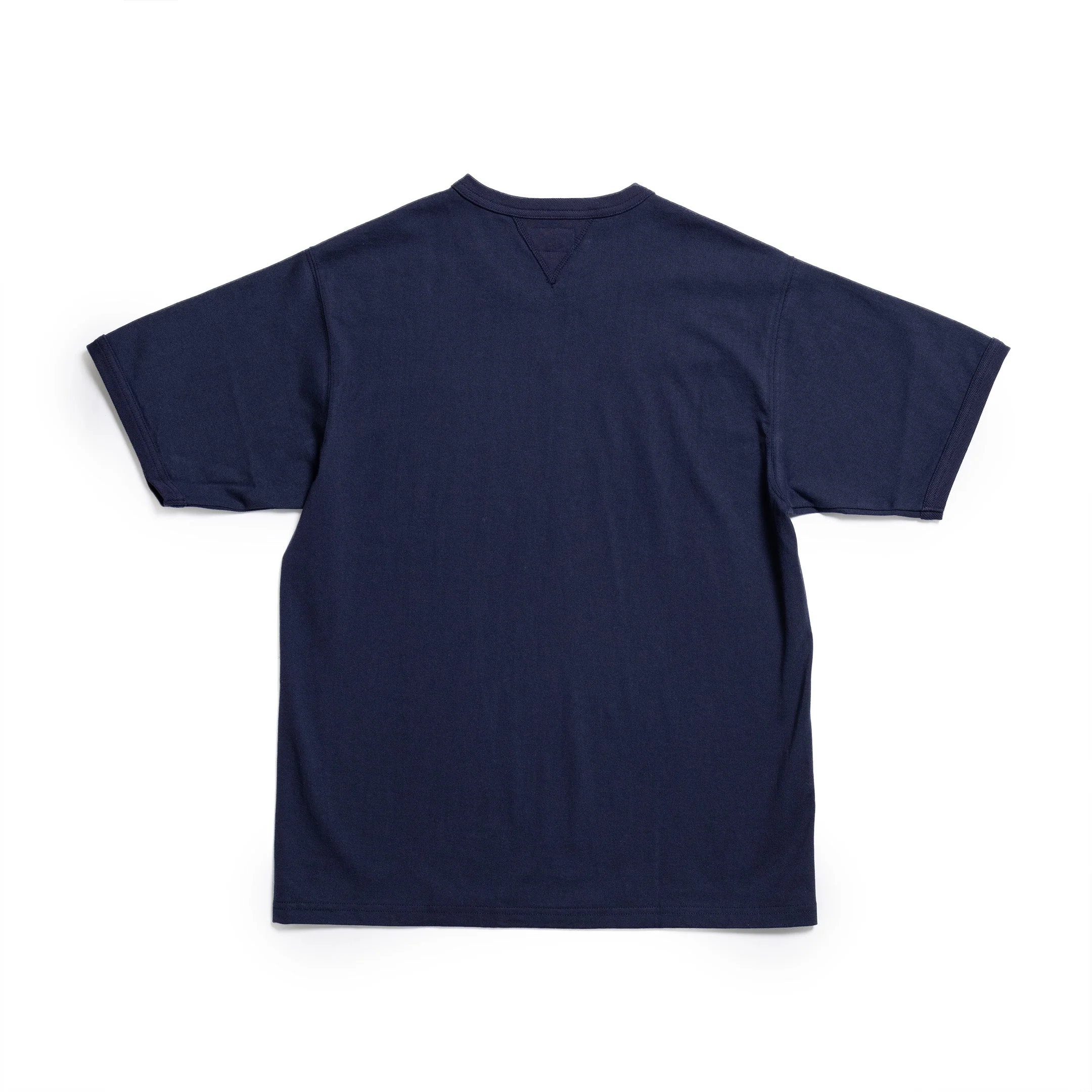 The Real McCoy's Gusset Tee Navy - Image 2