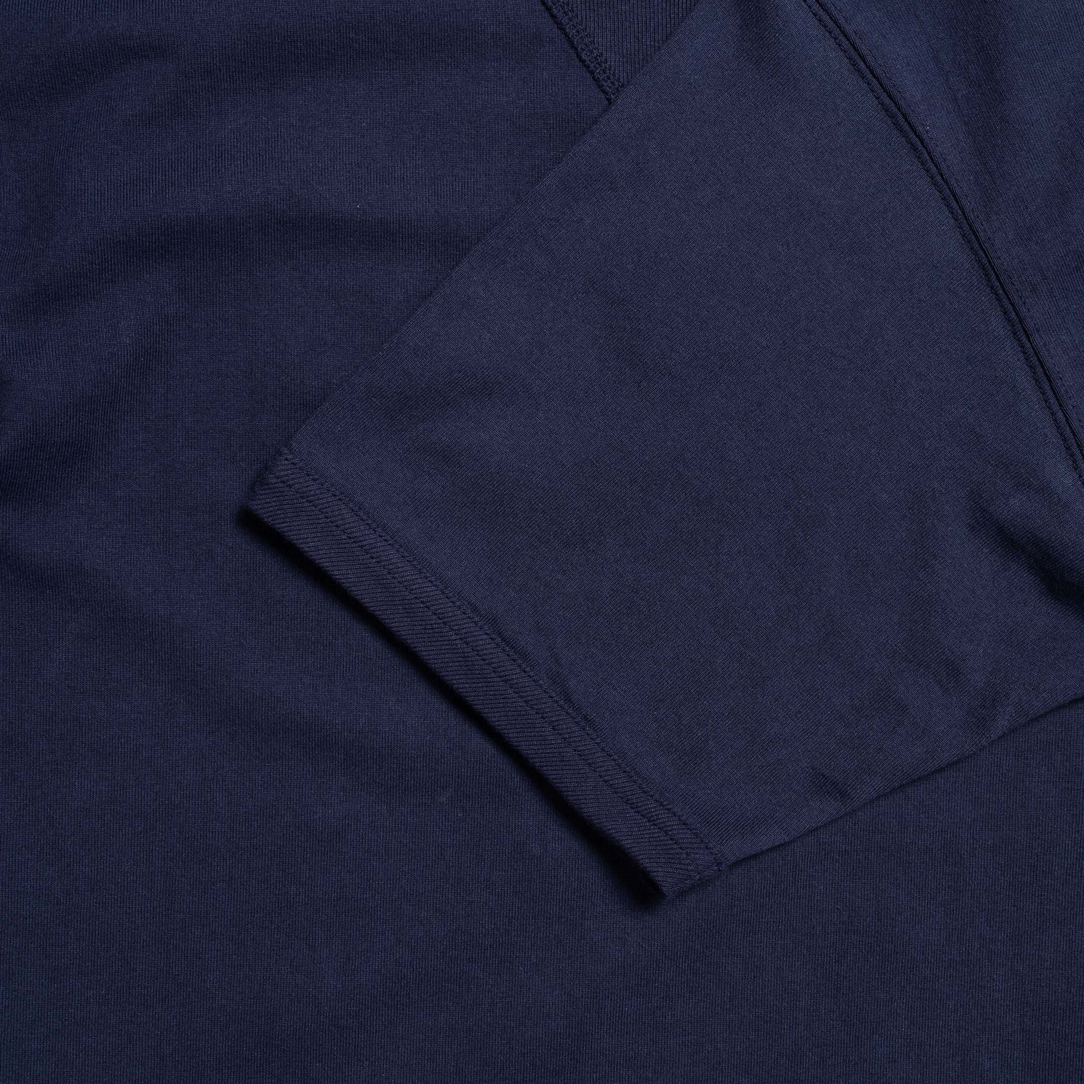 The Real McCoy's Gusset Tee Navy - Image 4