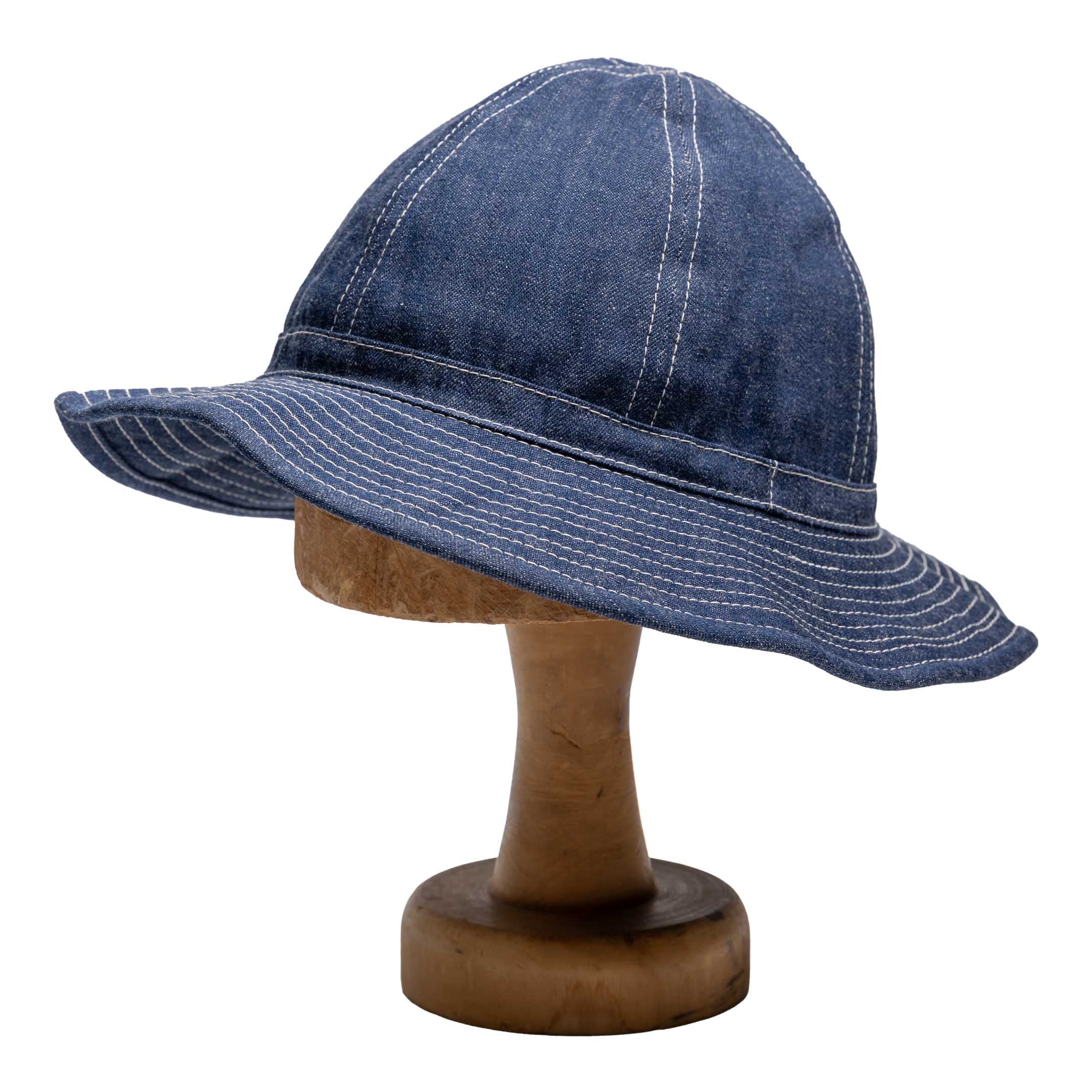 The Real McCoy's Hat, Working, Denim, Blue