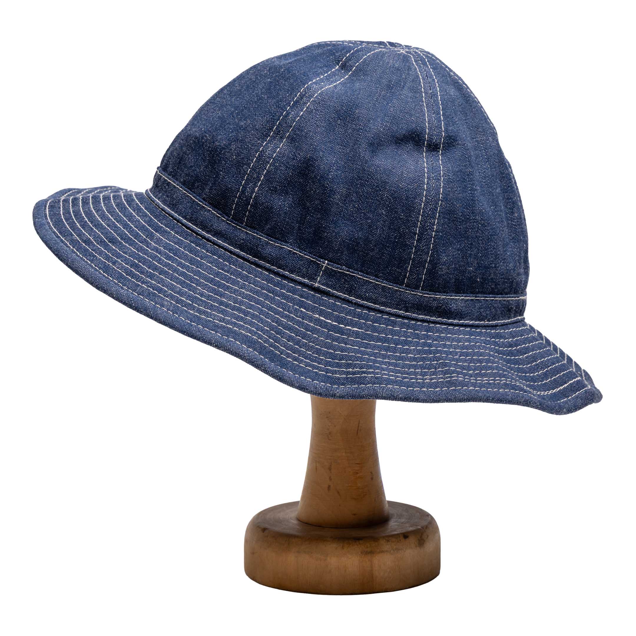 The Real McCoy's Hat, Working, Denim, Blue - Image 3