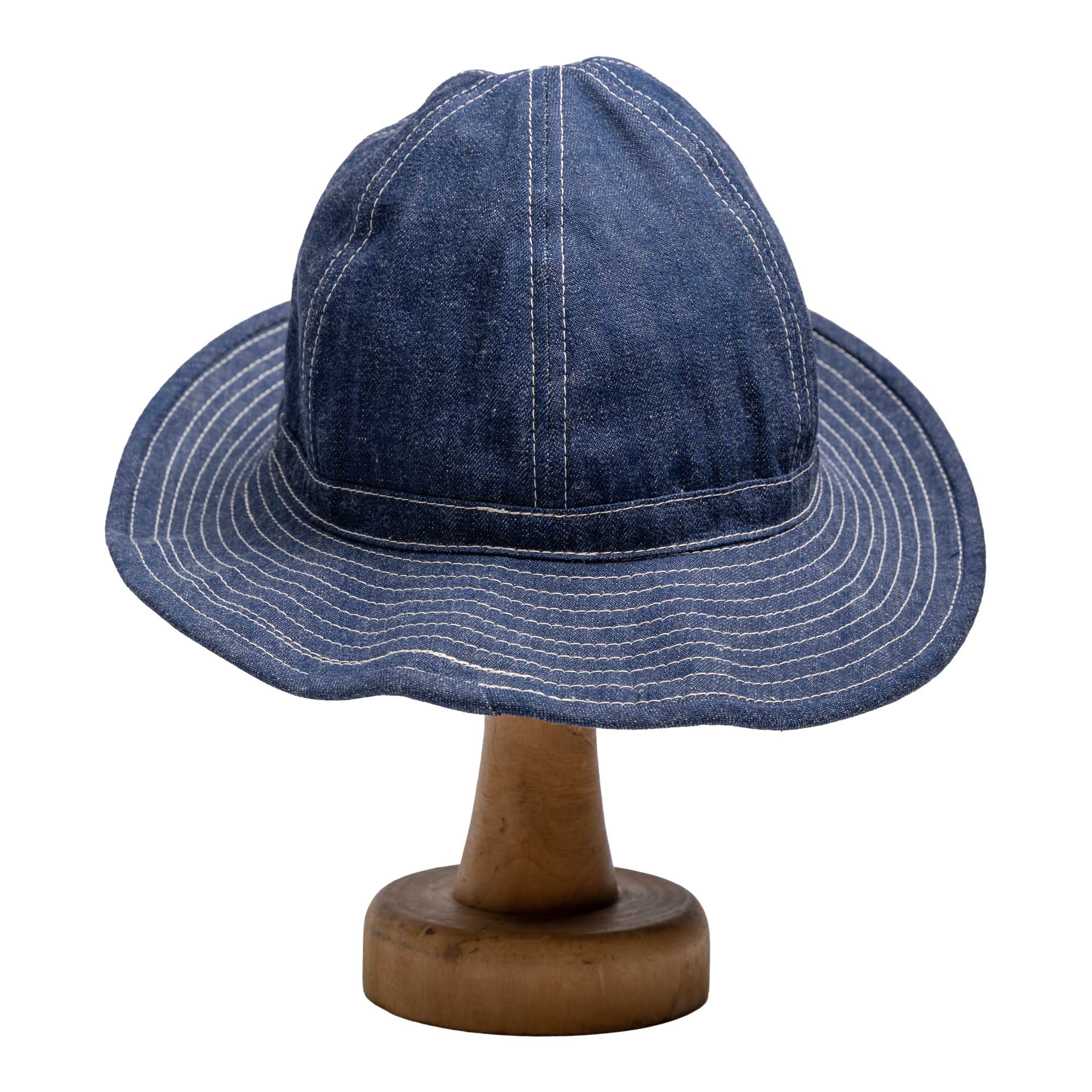 The Real McCoy's Hat, Working, Denim, Blue - Image 4