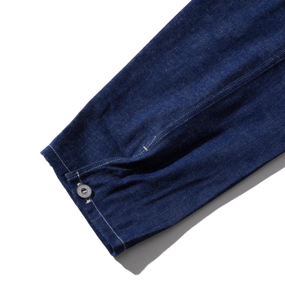 The Real McCoy's Jumper, Working, Denim Blue - Image 6