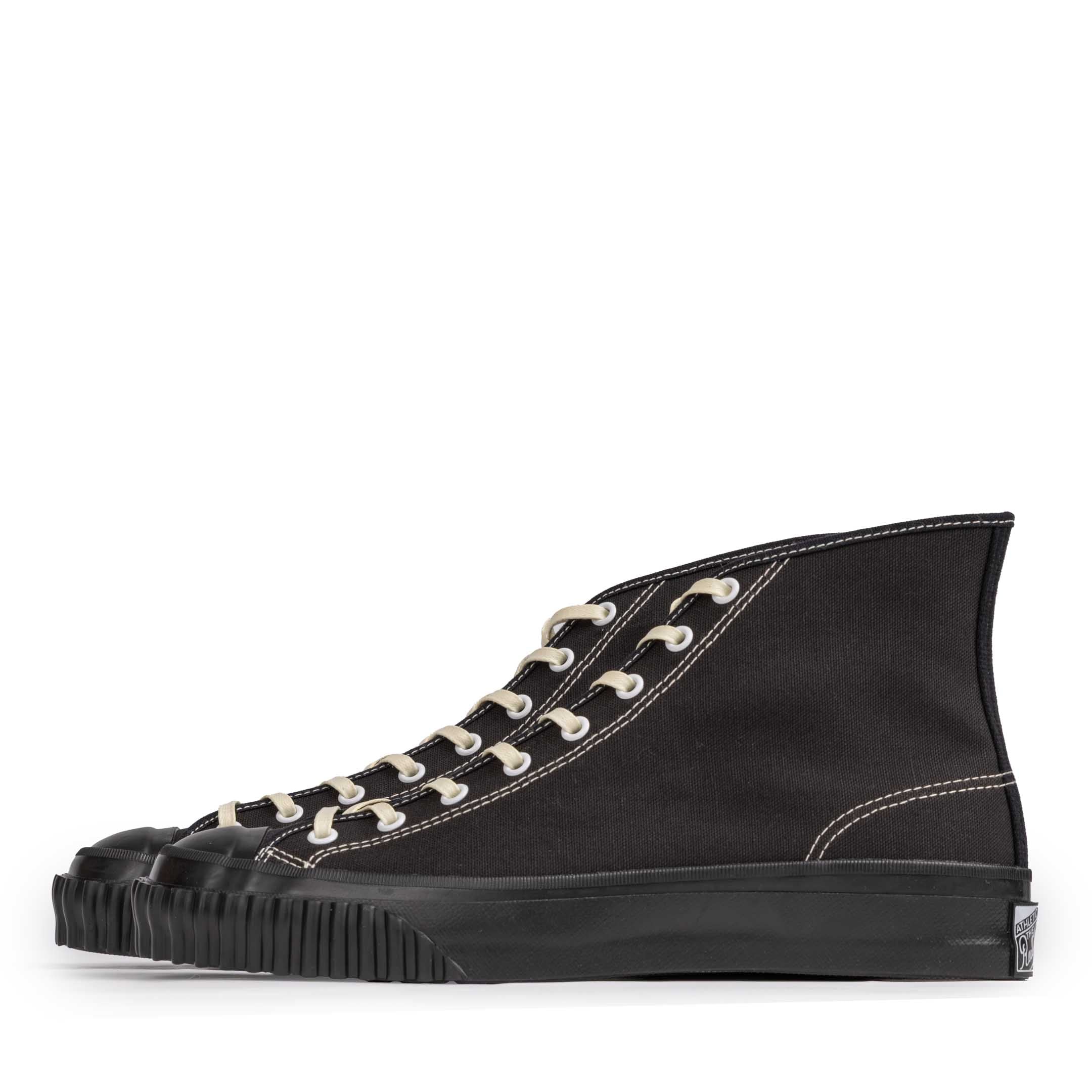 The Real McCoy's Military Canvas Training Shoes Black - Image 2