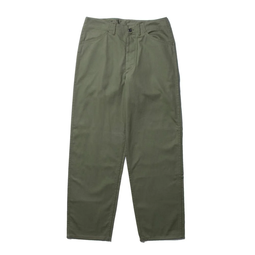 The Real McCoy's N-3 Utility Trousers (Model 220) Olive