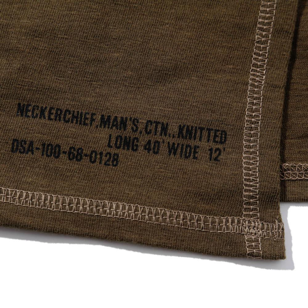 The Real McCoy's Neckerchief, Man's, Knitted, Olive - Image 2