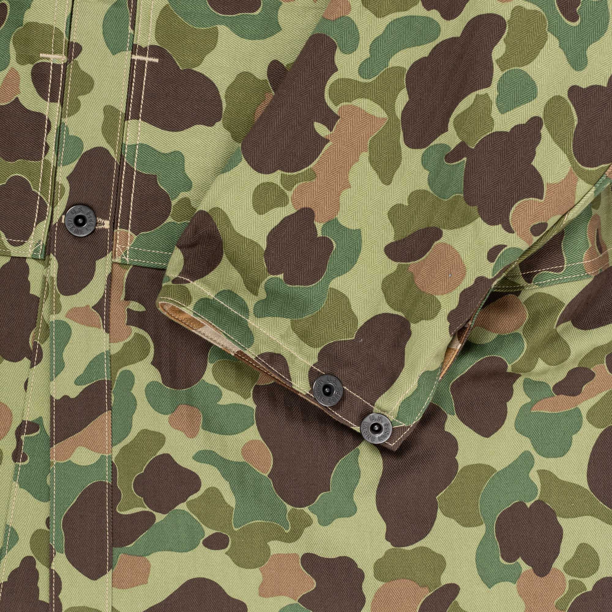 The Real McCoy's P1944 Reversible Frogskin Camouflage Coat - Image 5