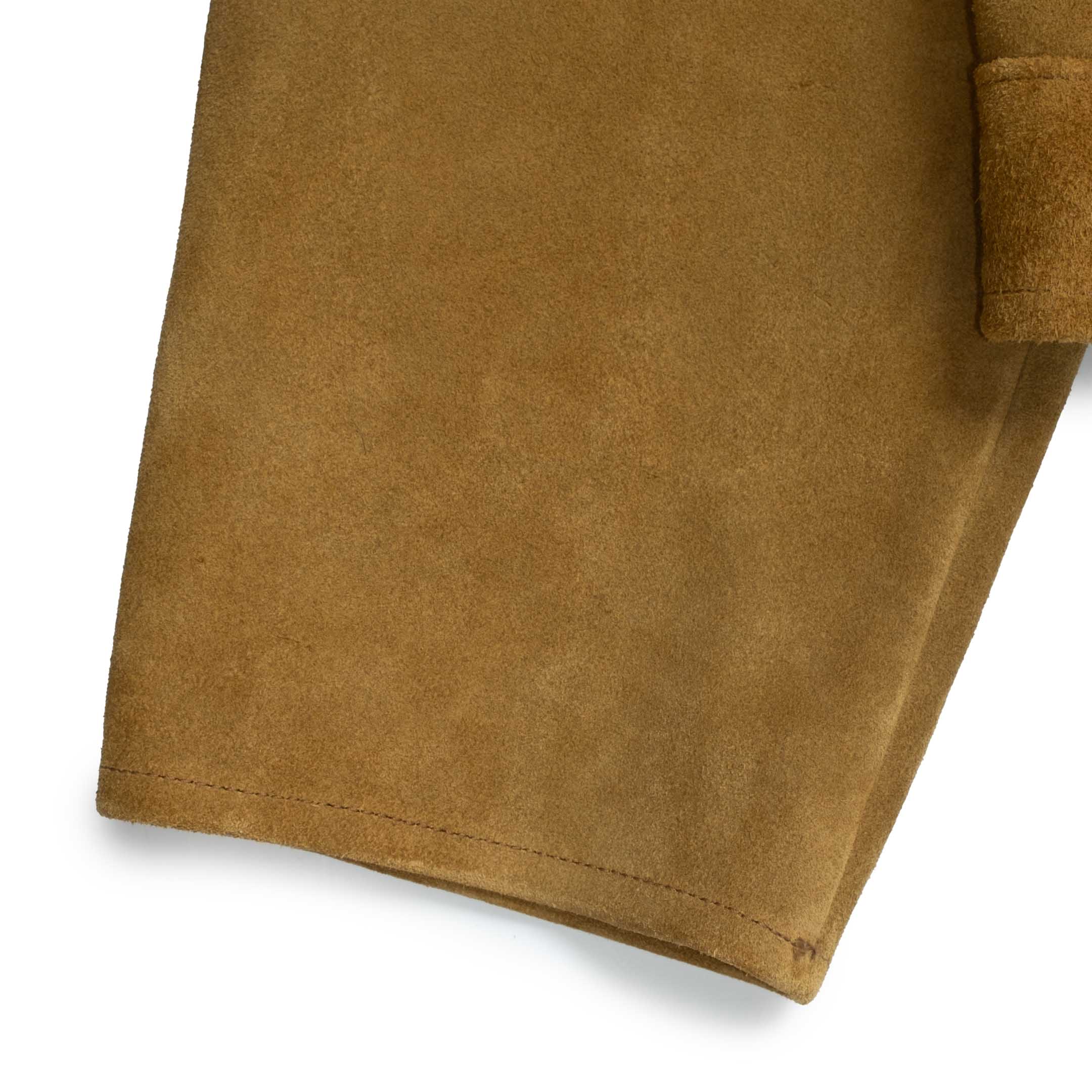 The Real McCoy's Rough Out Leather Western Jacket Brown - Image 6