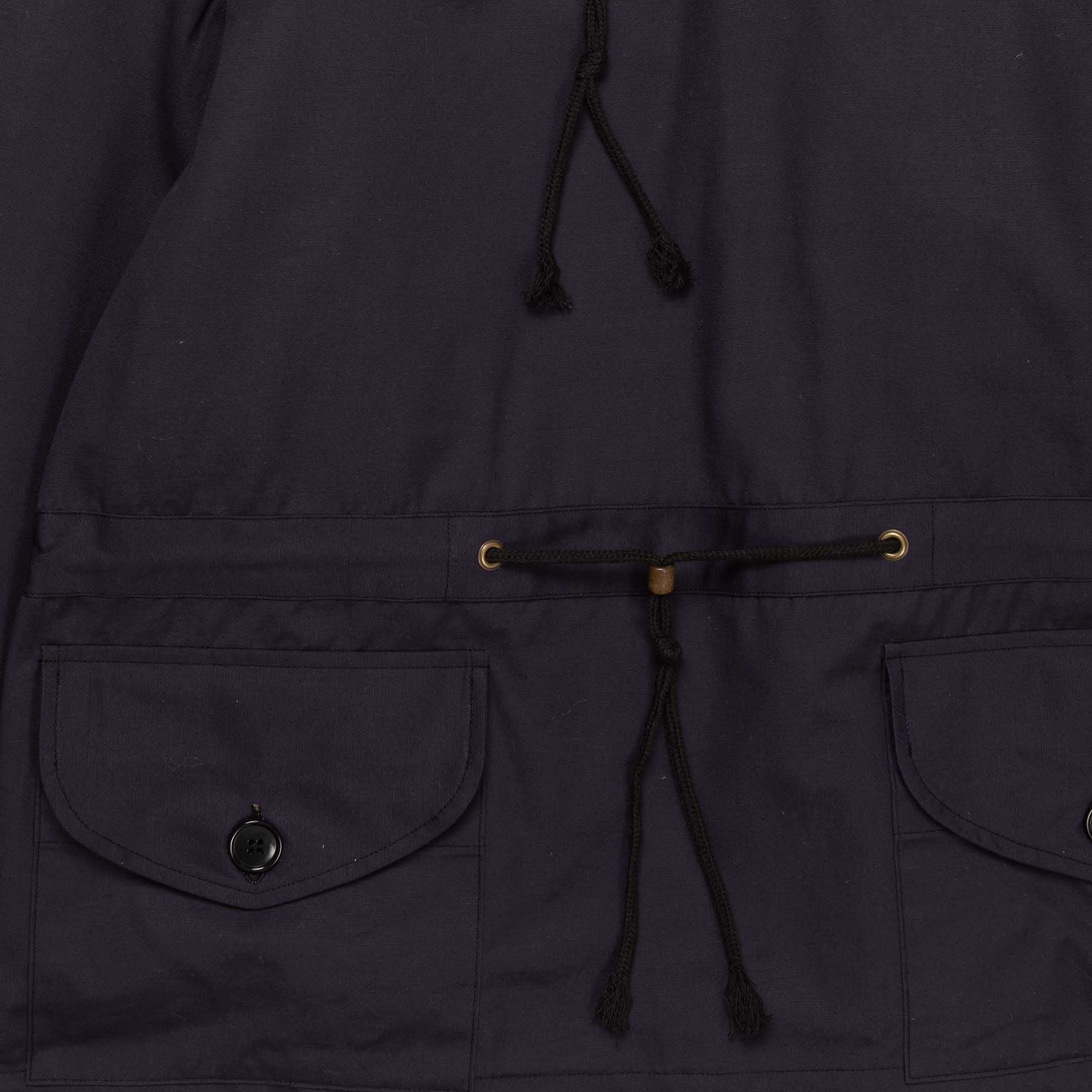 The Real McCoy's Royal Navy Windproof Deck Smock, 1st Pattern Navy - Image 2