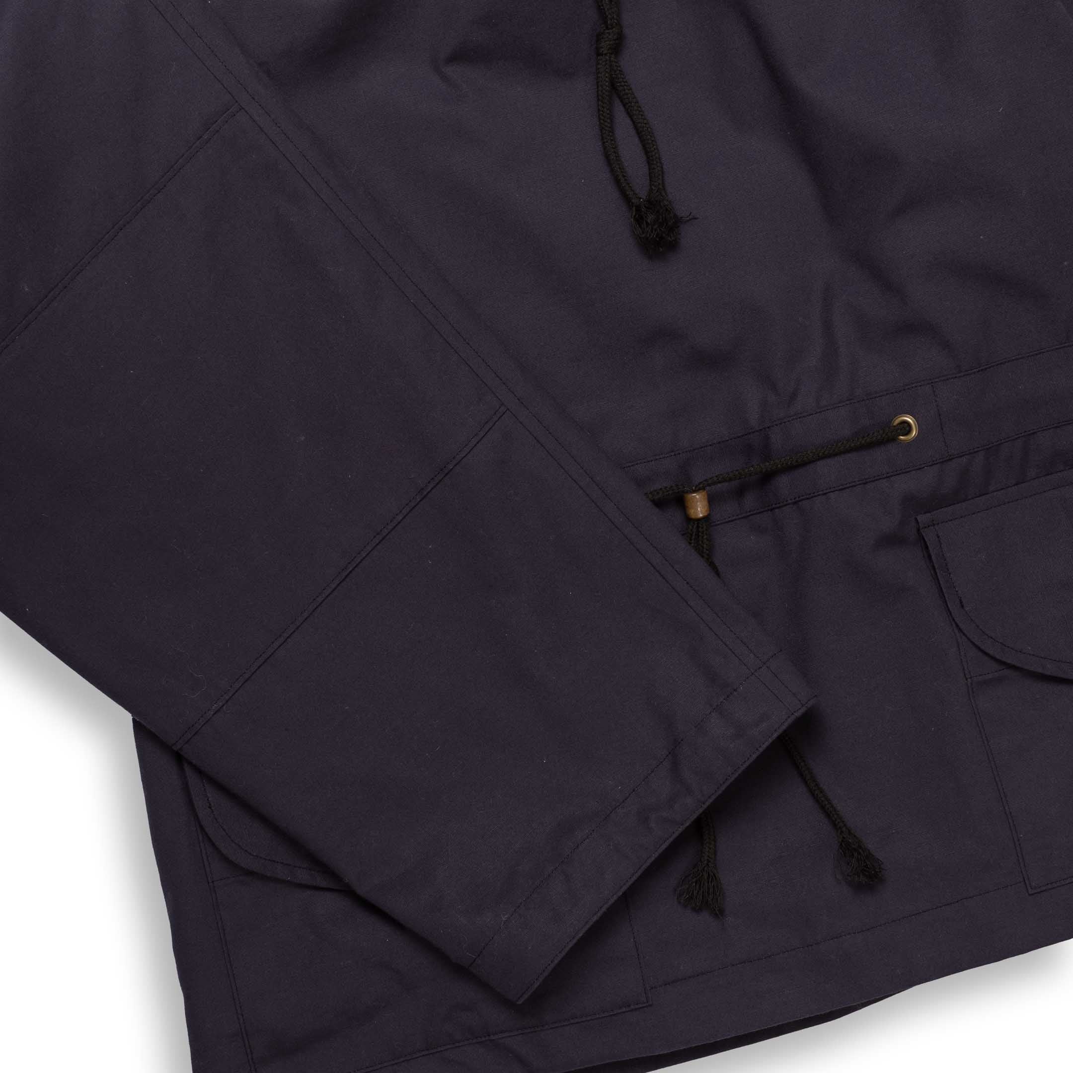 The Real McCoy's Royal Navy Windproof Deck Smock, 1st Pattern Navy - Image 4