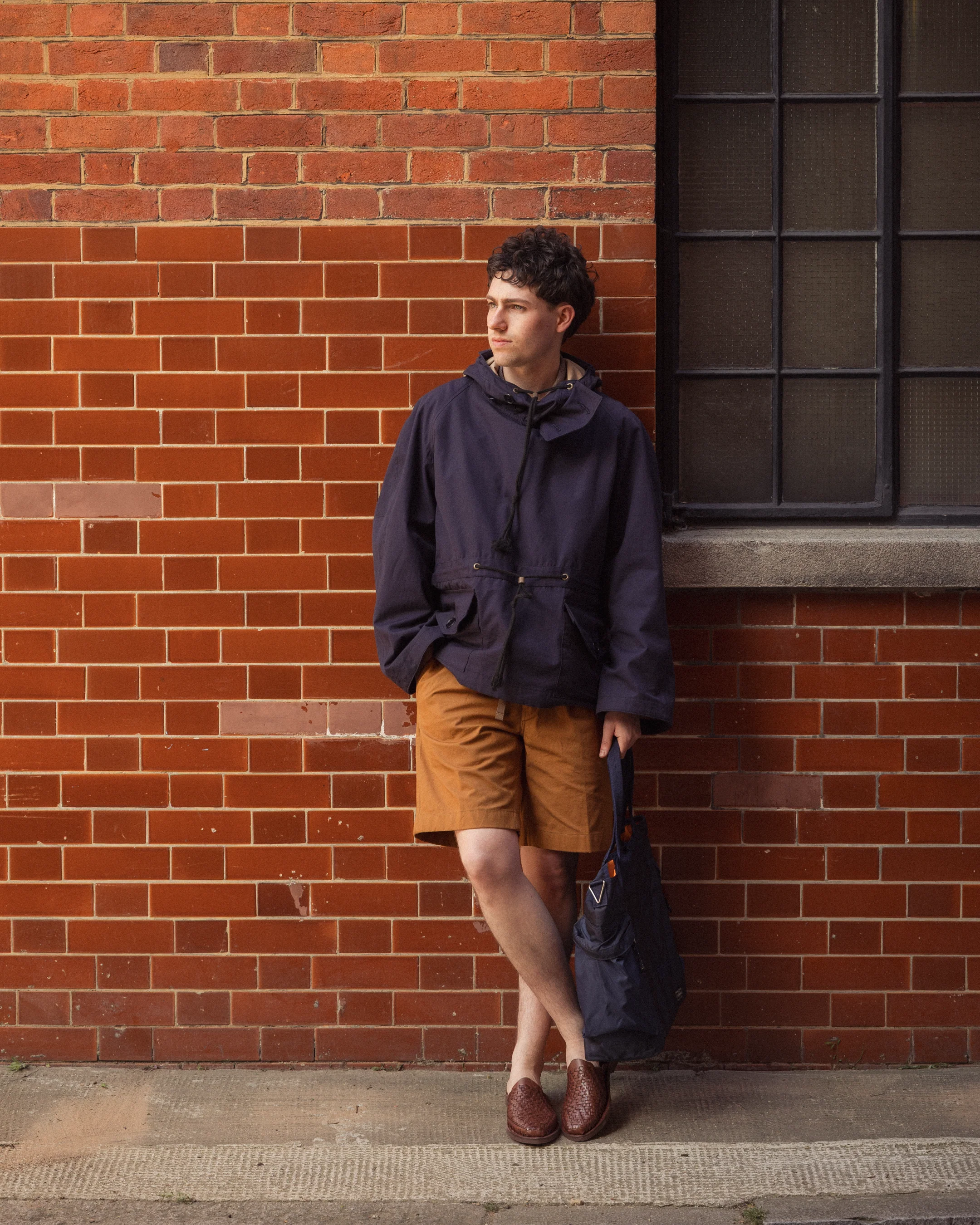 The Real McCoy's Royal Navy Windproof Deck Smock, 1st Pattern Navy - Image 8