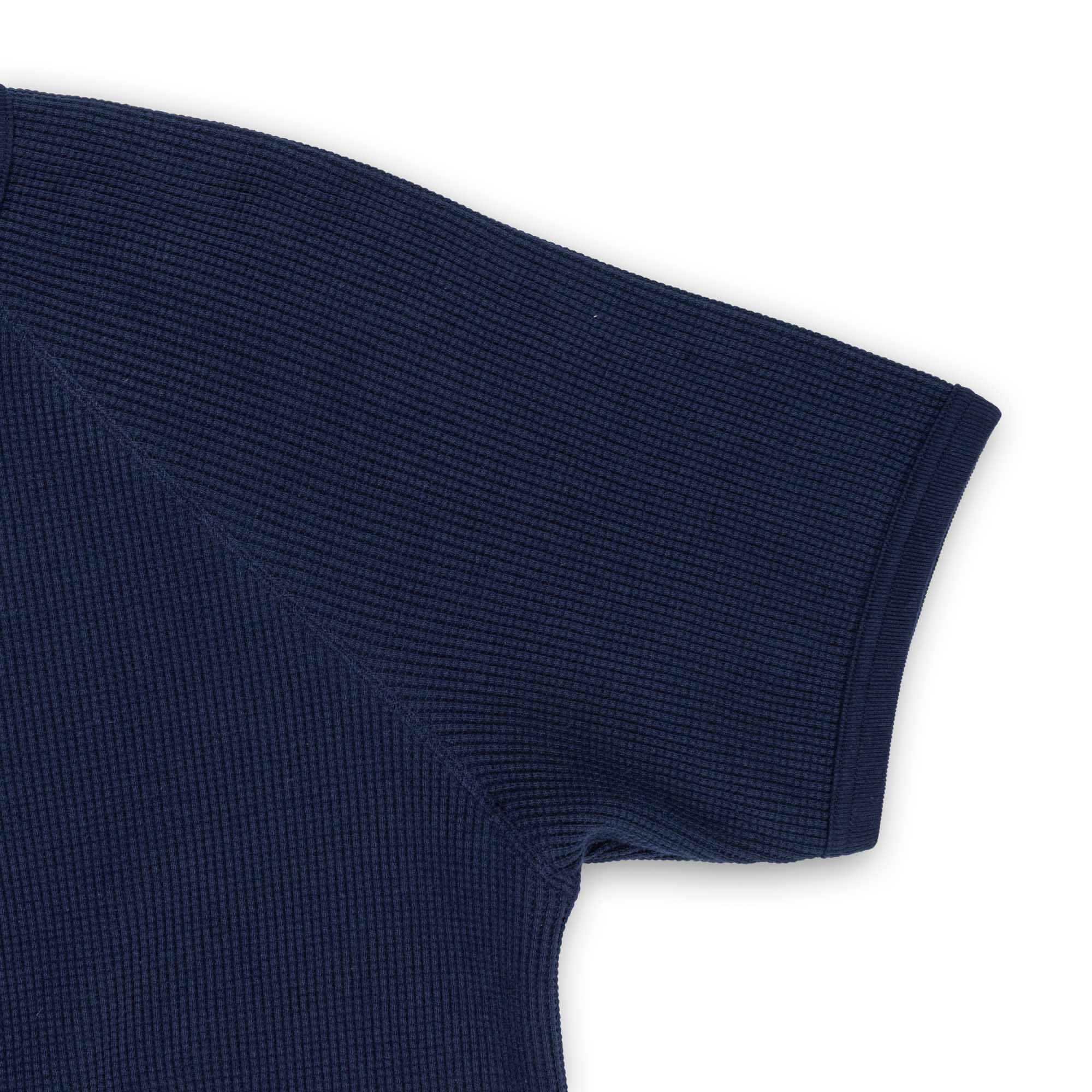 The Real McCoy's Summer Thermal Tee Navy - Image 4