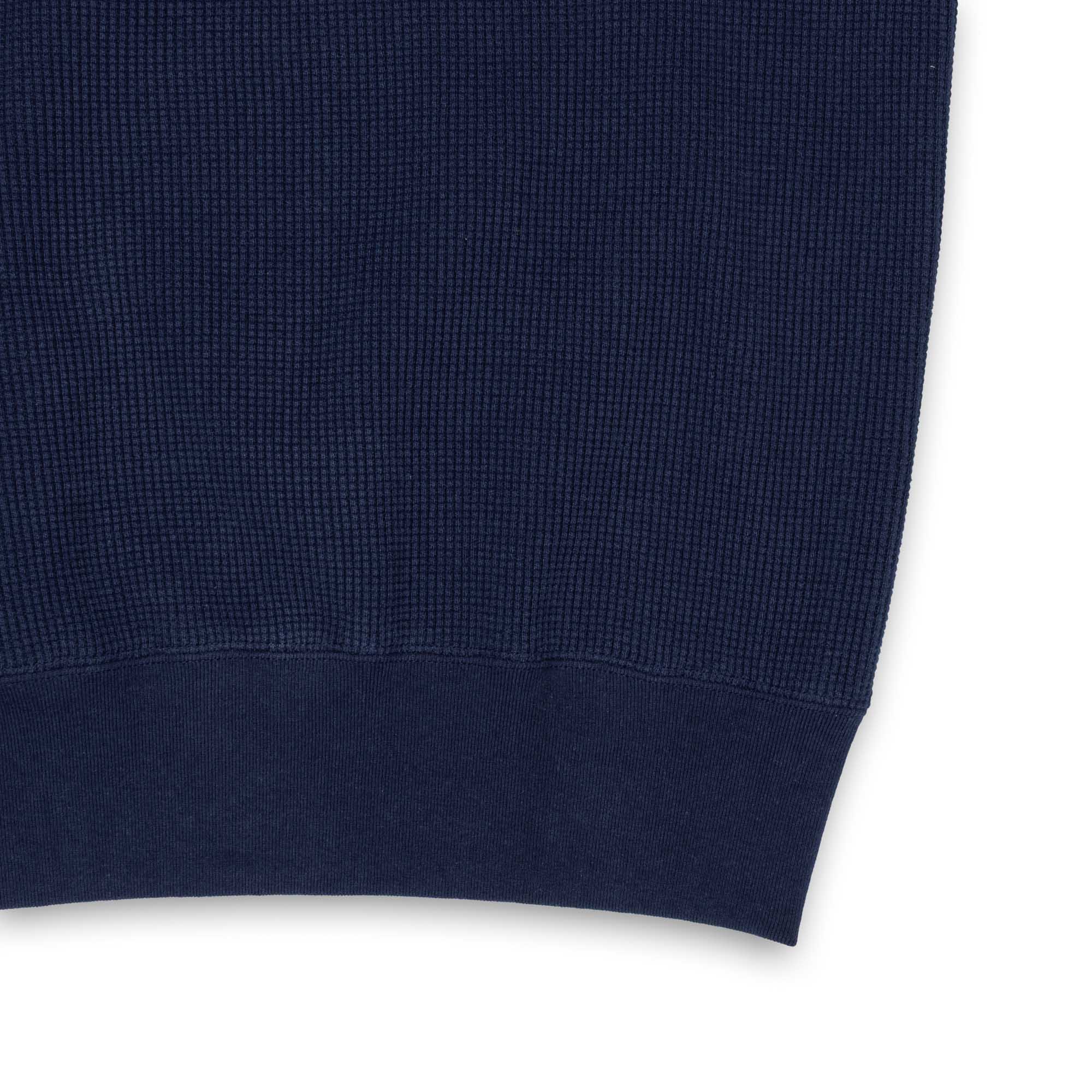 The Real McCoy's Summer Thermal Tee Navy - Image 5