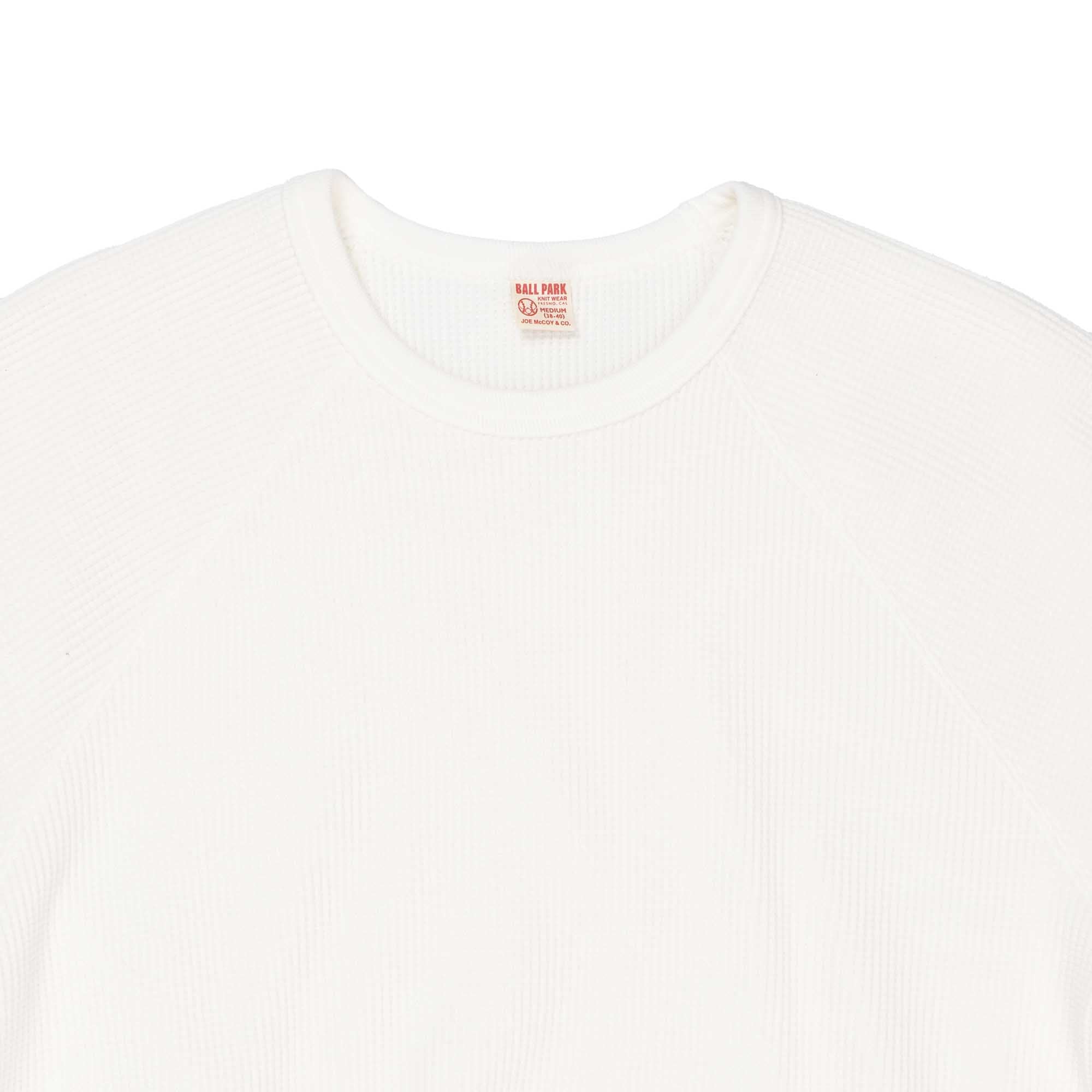 The Real McCoy's Summer Thermal Tee White - Image 3