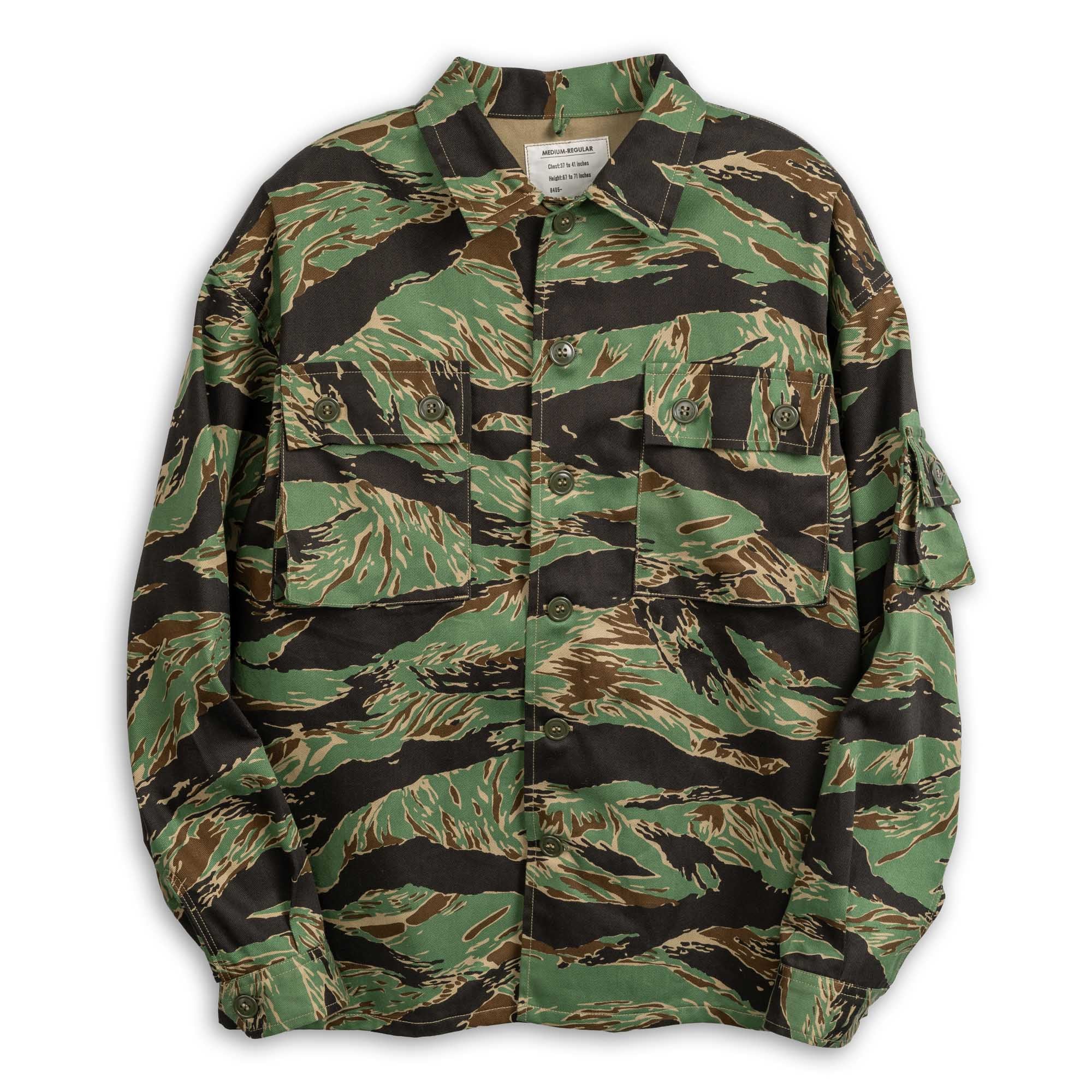 The Real McCoy's Tiger Camouflage Shirt / John Wayne