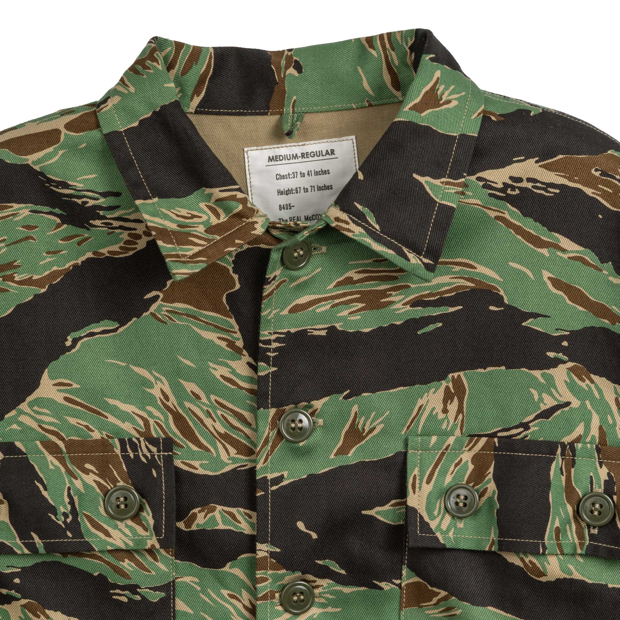 The Real McCoy's Tiger Camouflage Shirt / John Wayne - Image 2