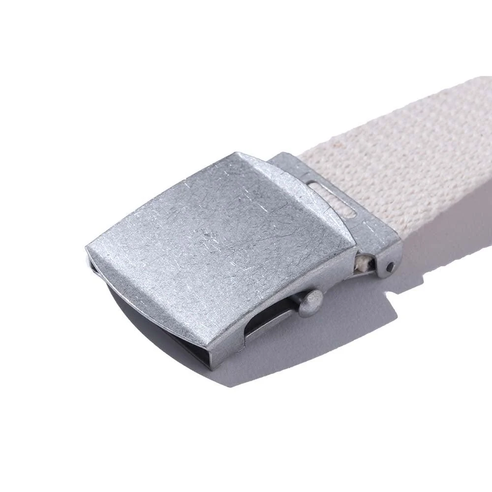 The Real McCoy's Trouser Uniform Belt White - Image 3