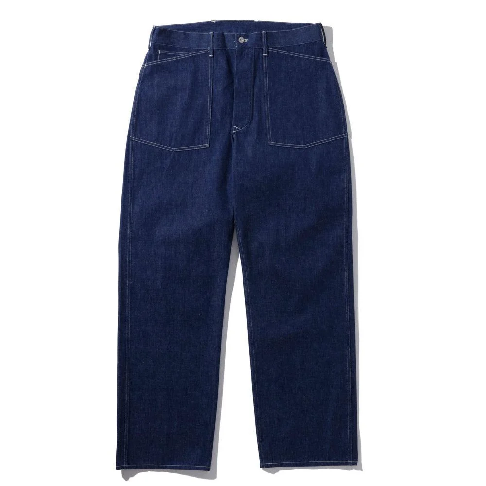 The Real McCoy's Trousers, Working, Denim Blue