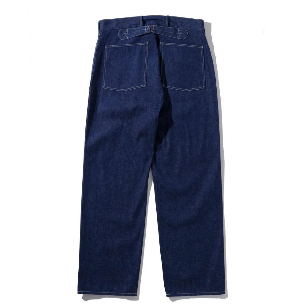 The Real McCoy's Trousers, Working, Denim Blue - Image 2