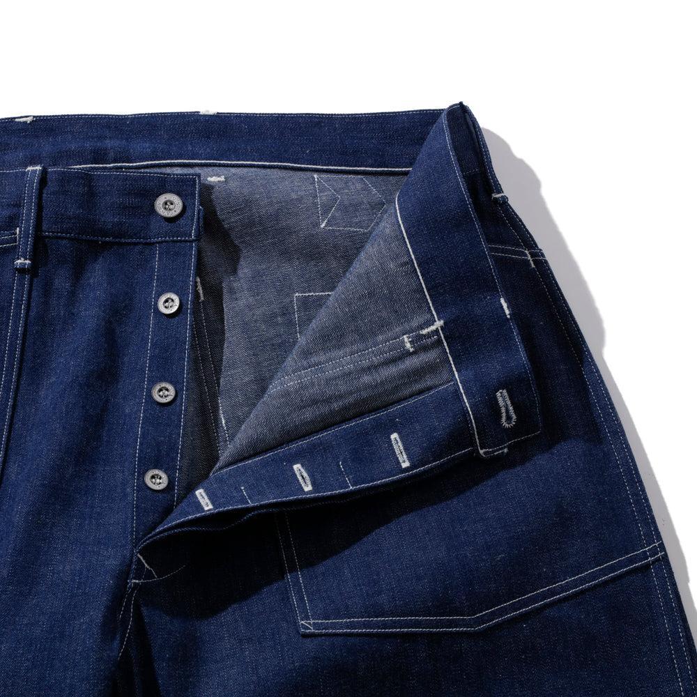 The Real McCoy's Trousers, Working, Denim Blue - Image 4