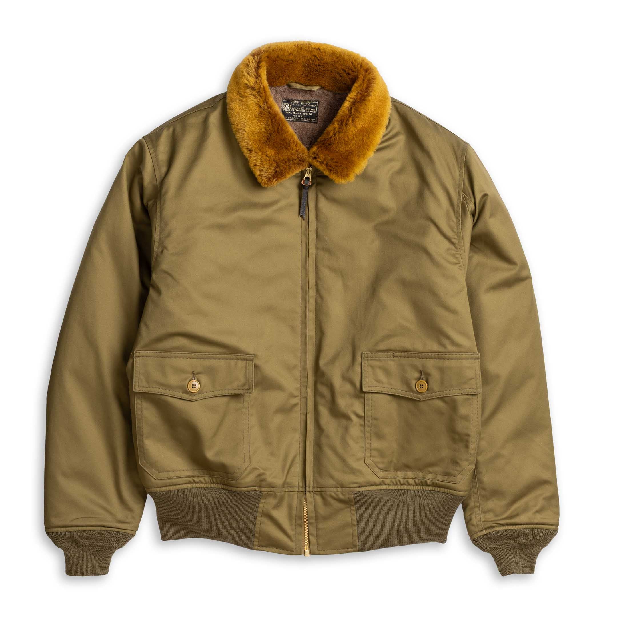 The Real McCoy's Type B-10 Real McCoy MFG. Co. Olive
