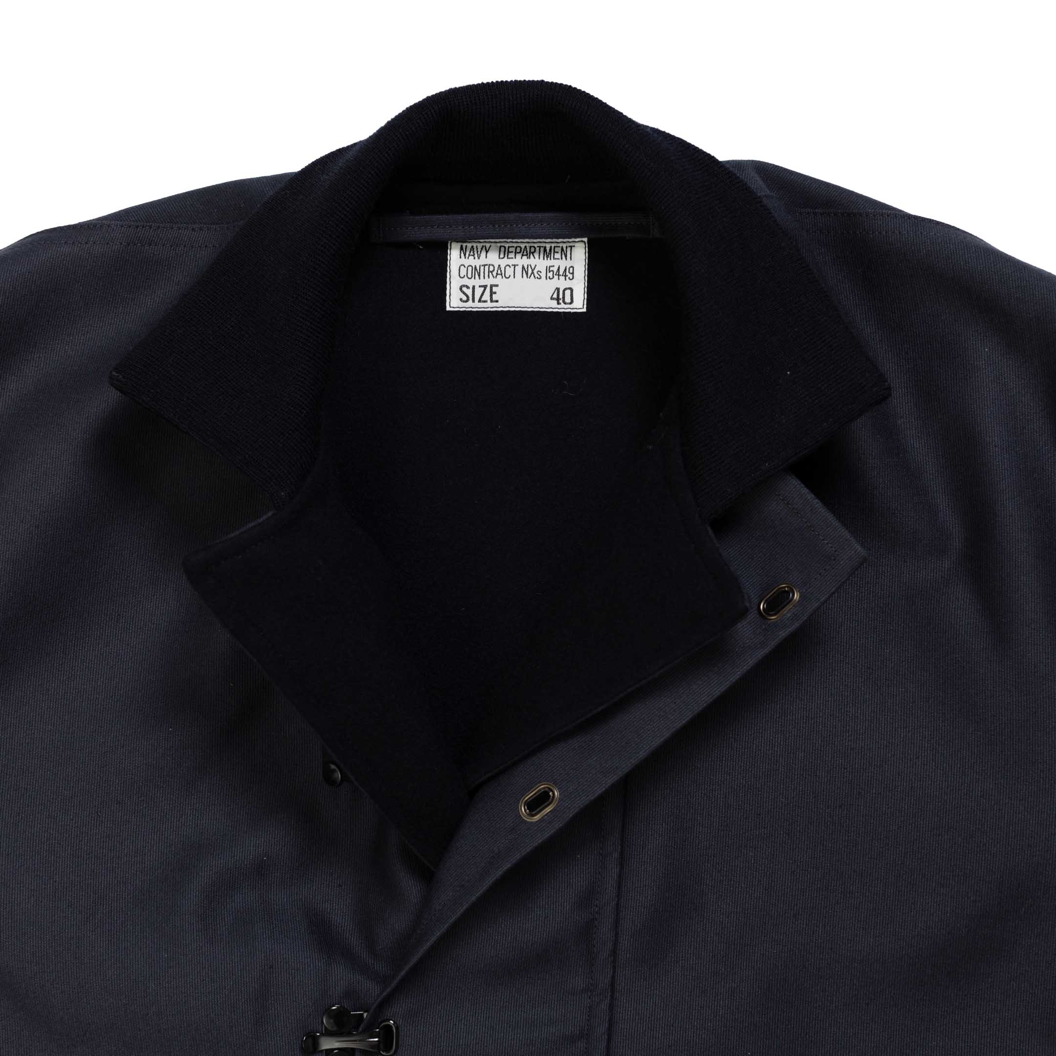 The Real McCoy's U.S.N. M-43 Deck Jacket Navy - Image 7