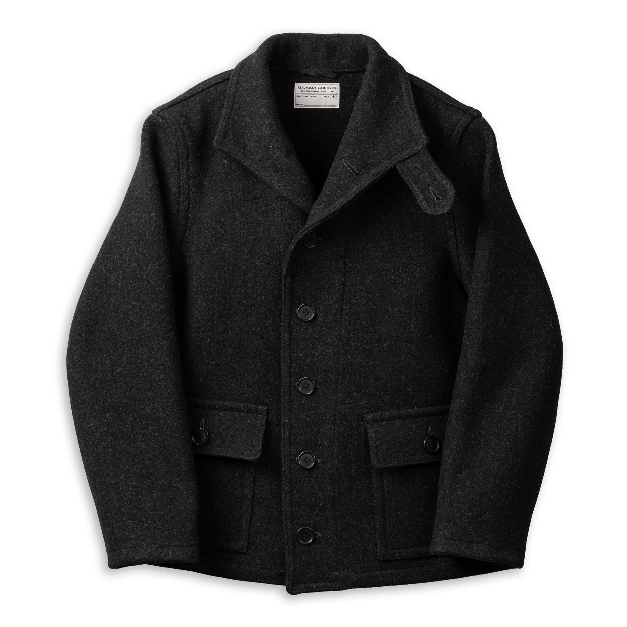 The Real McCoy's U.S. Navy Submarine Jacket Charcoal