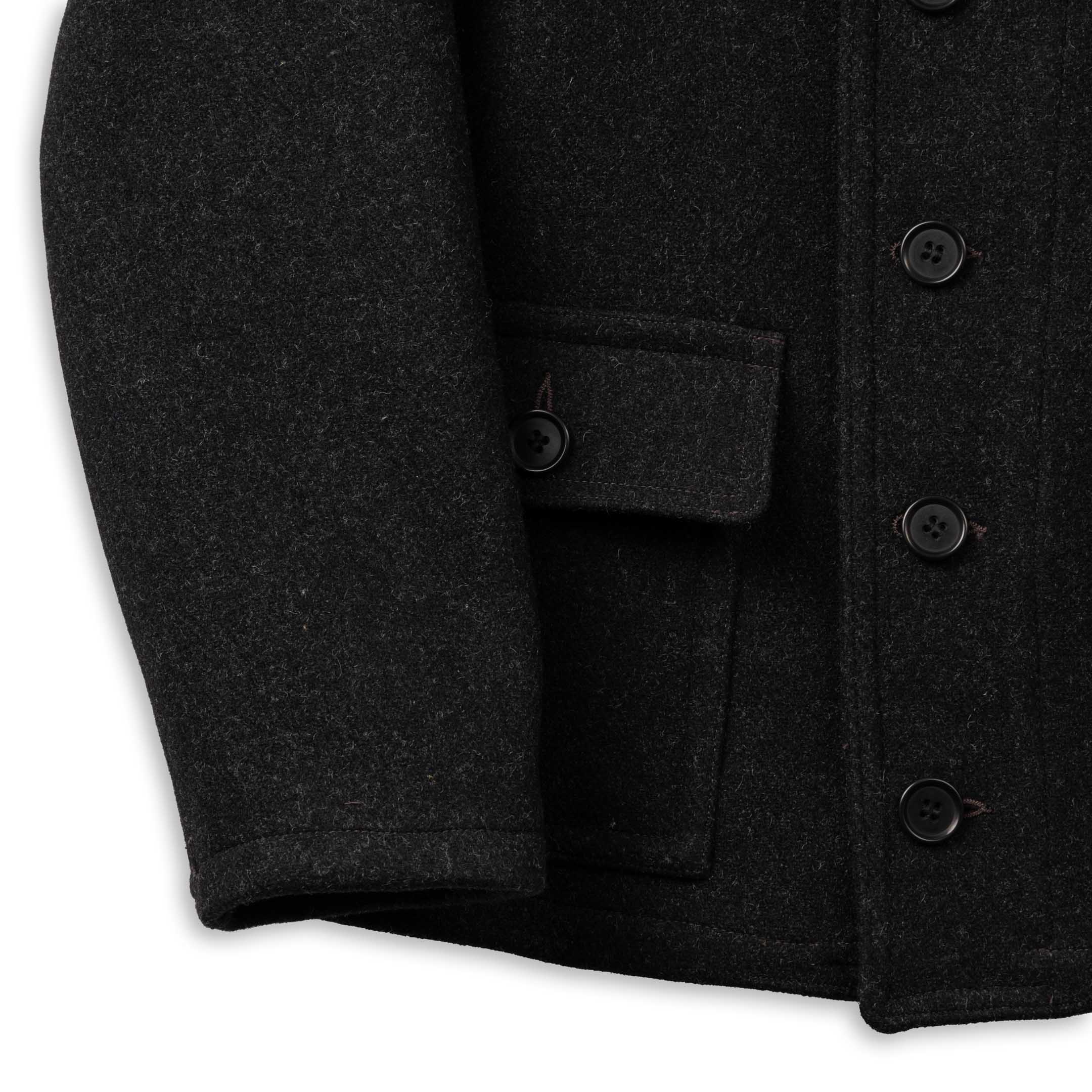 The Real McCoy's U.S. Navy Submarine Jacket Charcoal - Image 3