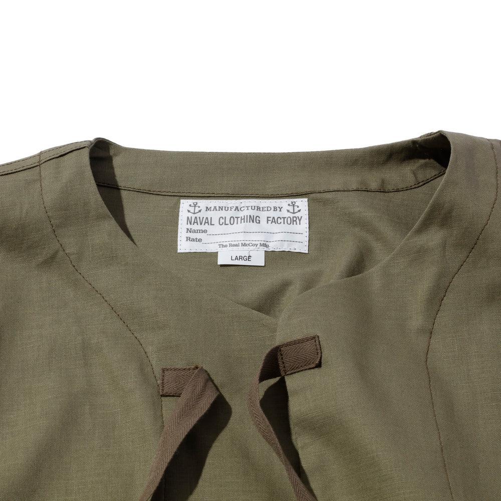 The Real McCoy's USN Medical Department Sleeping Shirt Olive - Image 3