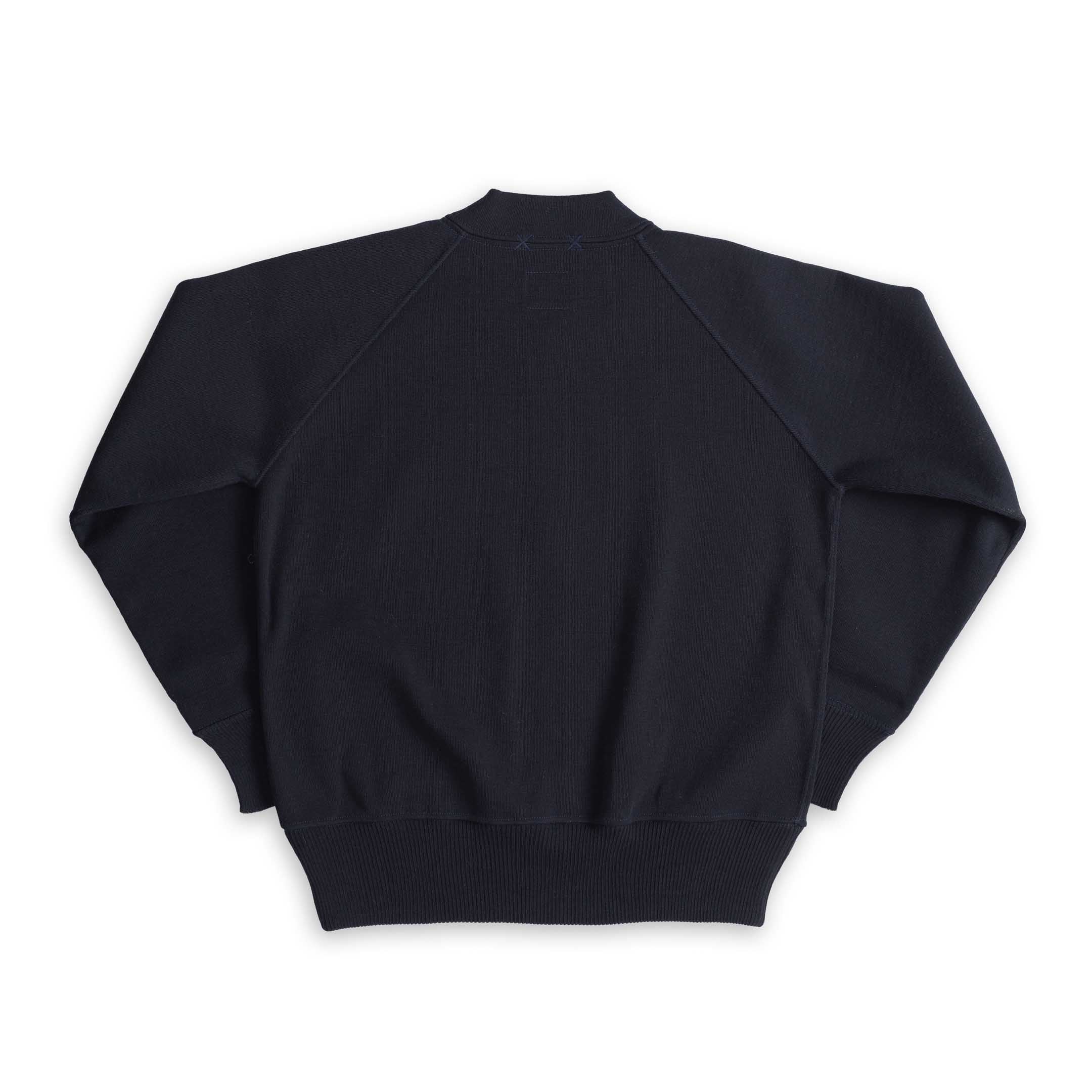 The Real McCoy's Winter Aviation Sweater Navy - Image 4