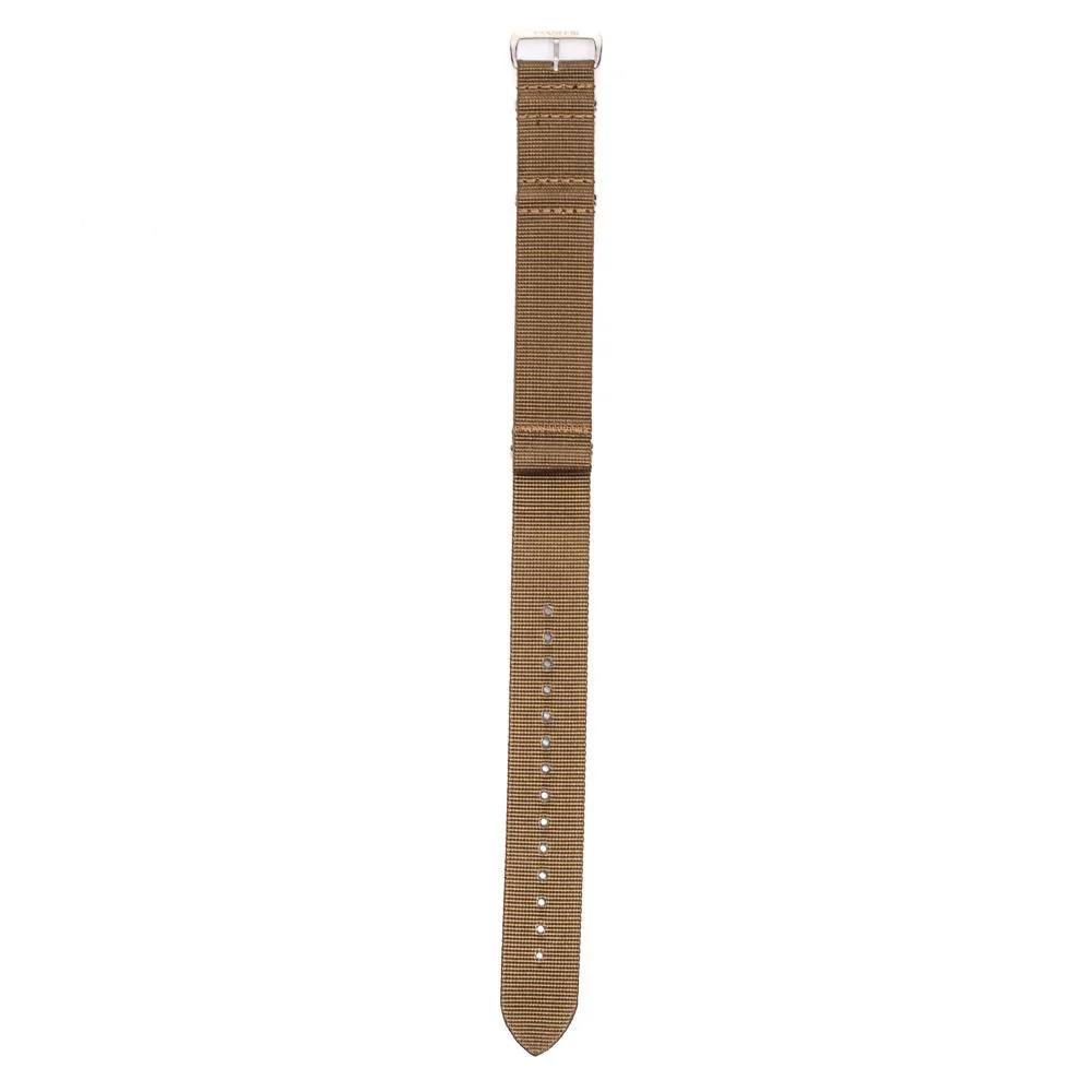 Vague Watch Company Nylon Nato Strap Khaki - Image 3