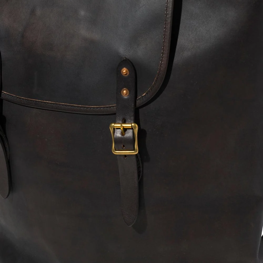 Vasco Leather Army Rucksack Type II Black - Image 4